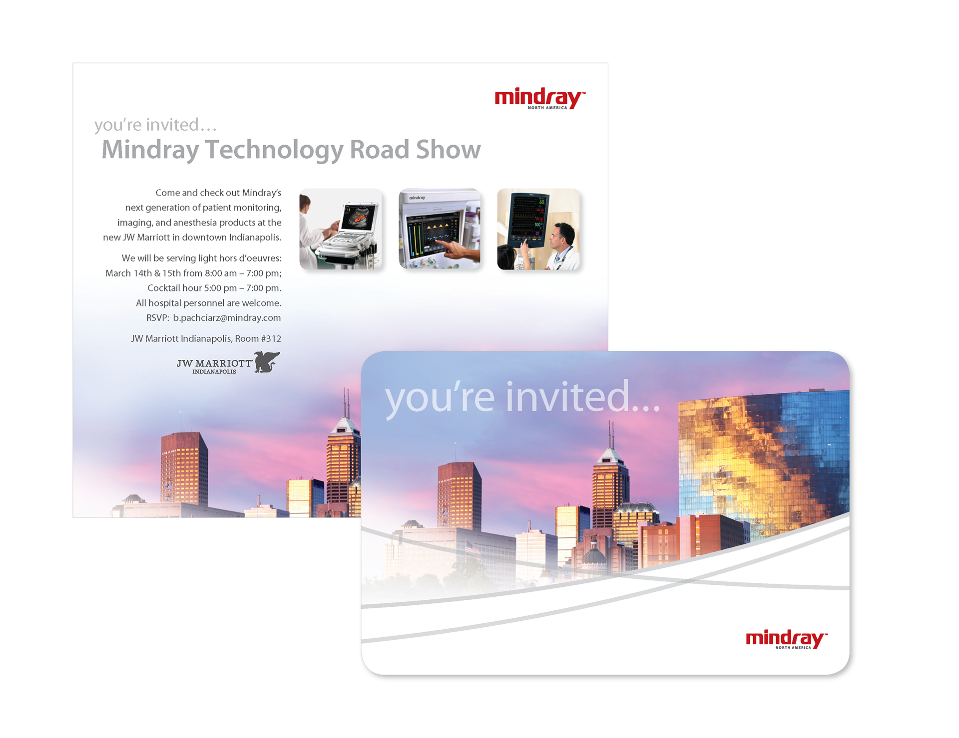 Road Show Invitation – Print + Digital