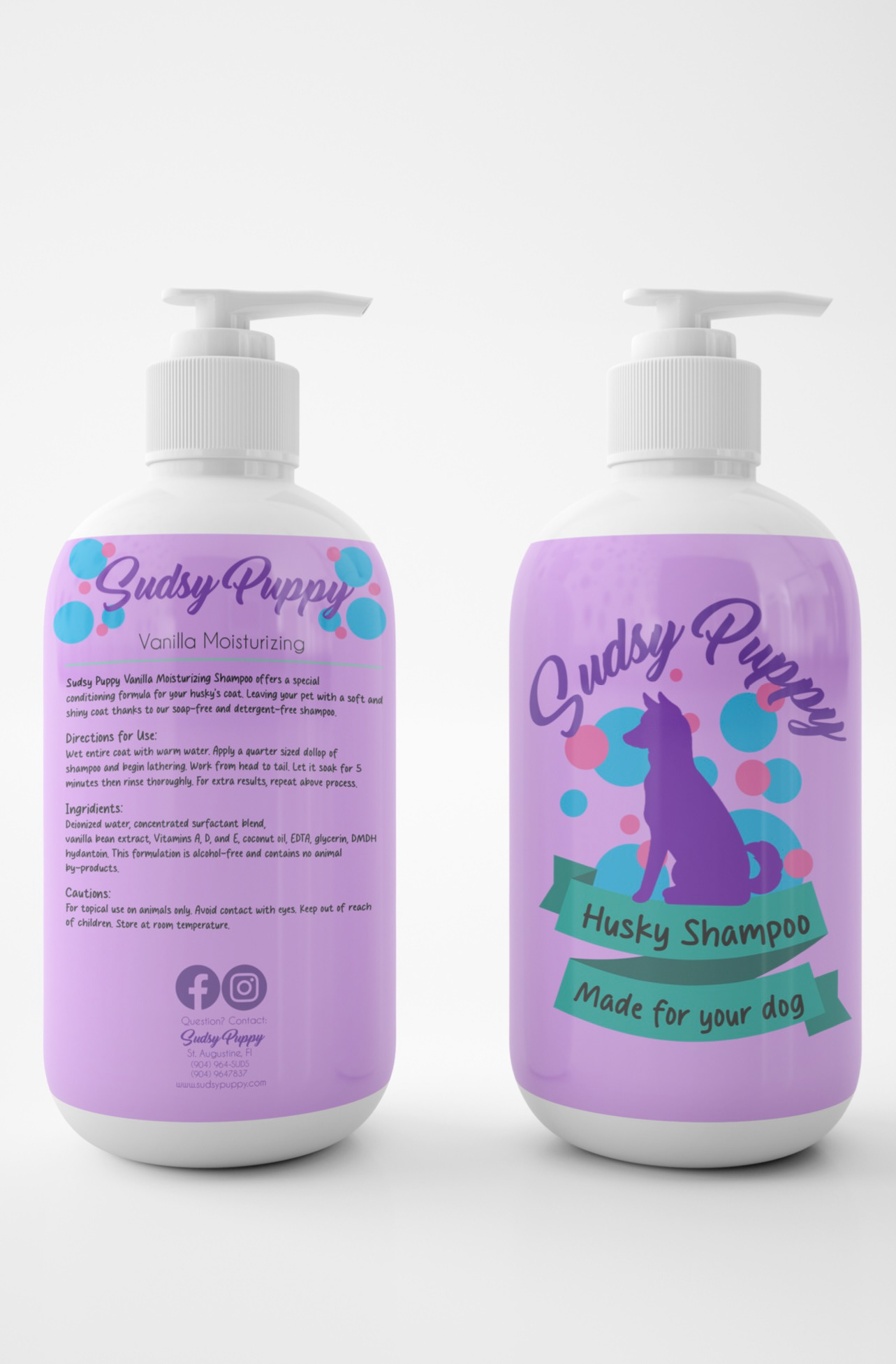 Brand Design for Specialty Dog Shampoo
