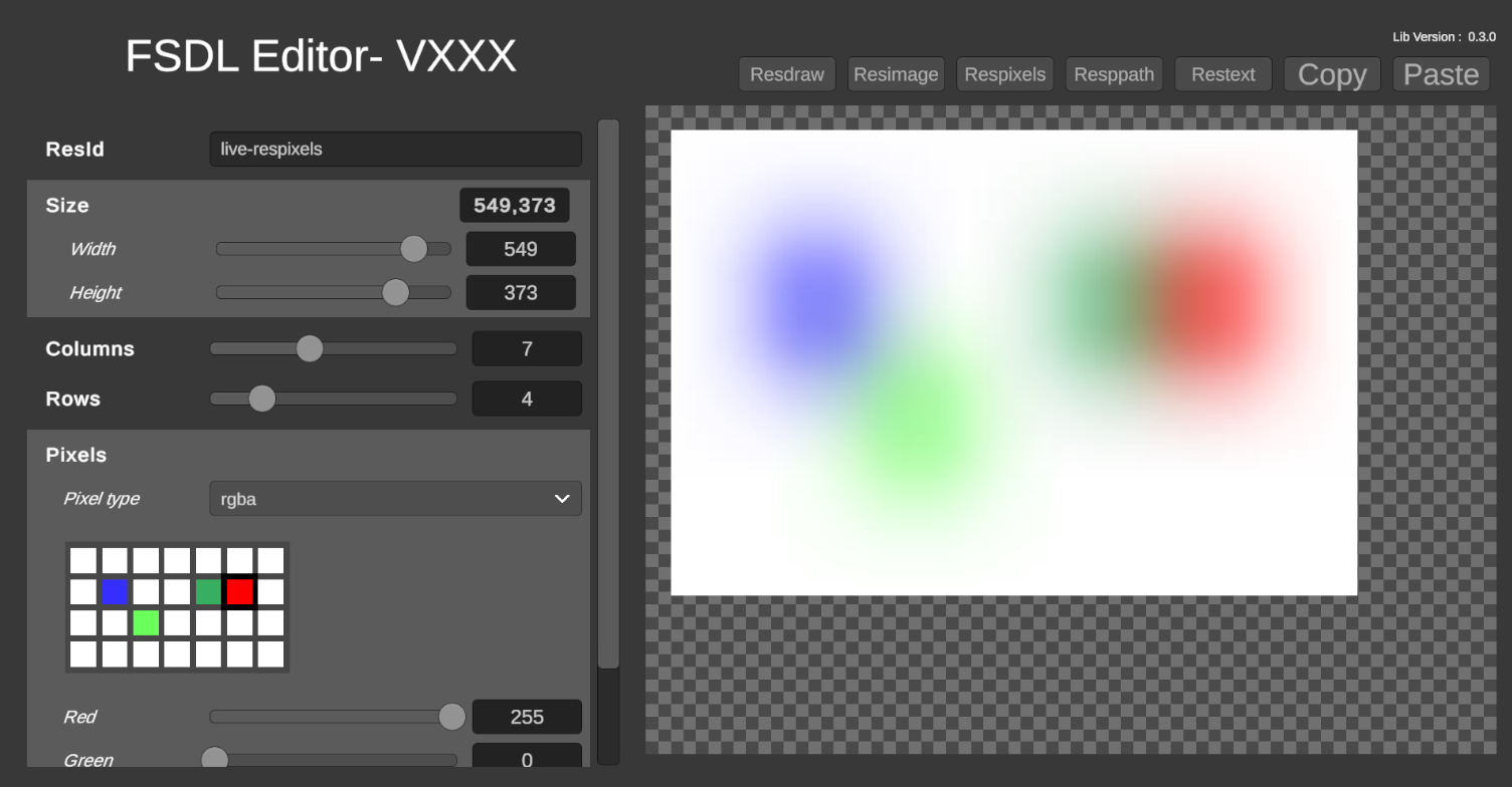FSDL Editor respixels