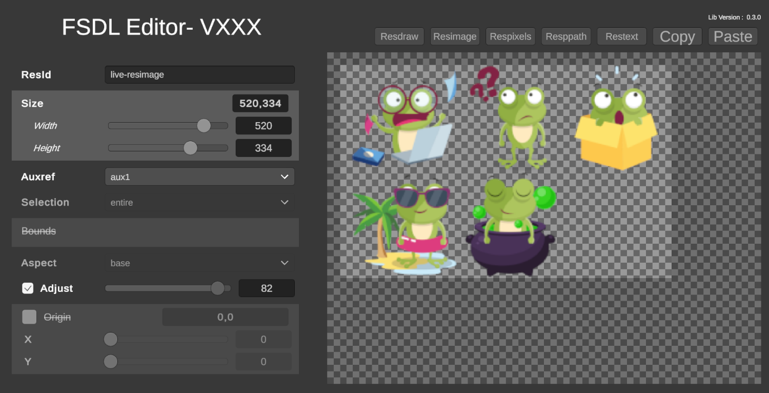 FSDL Editor resimage