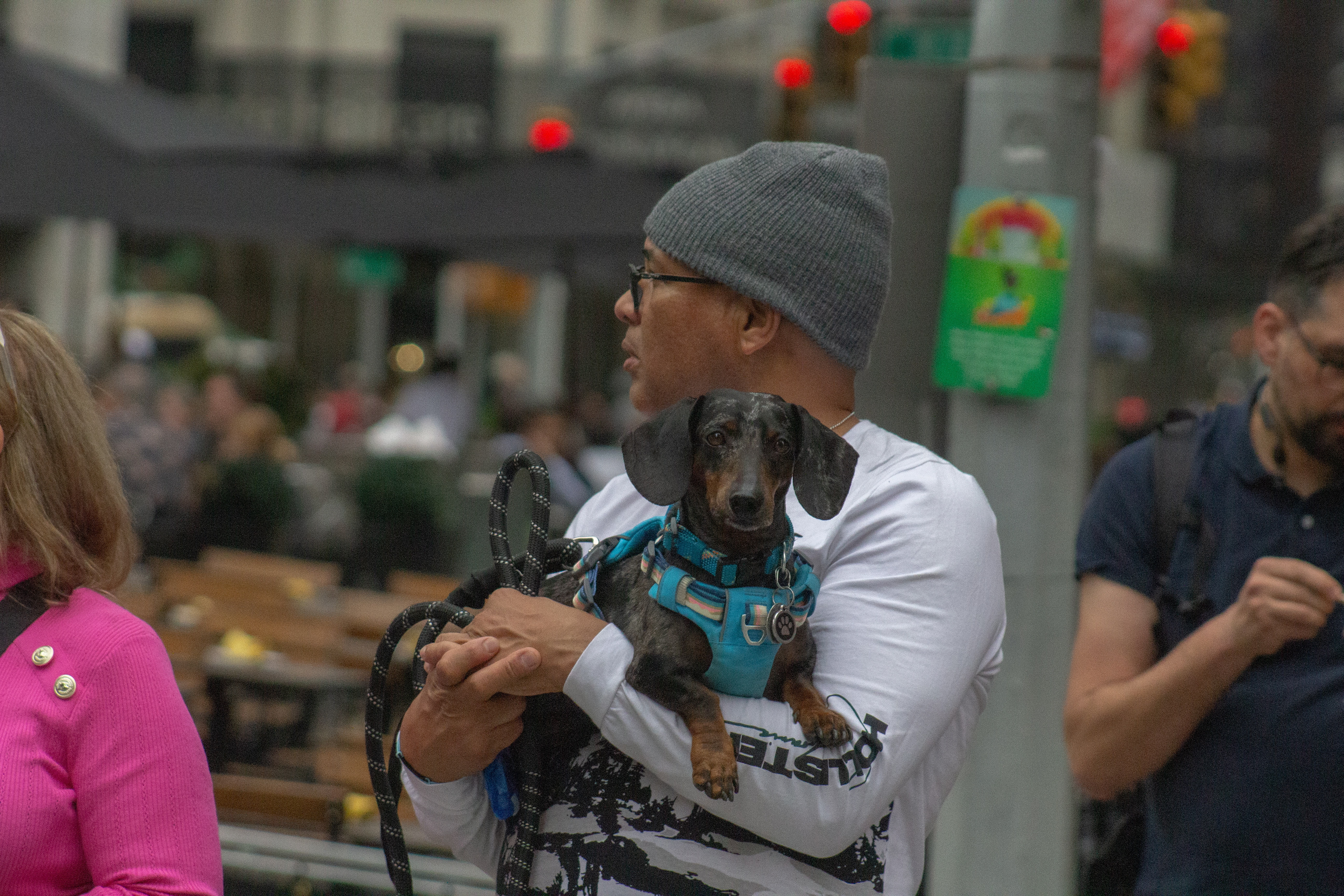 A man's best friend. 