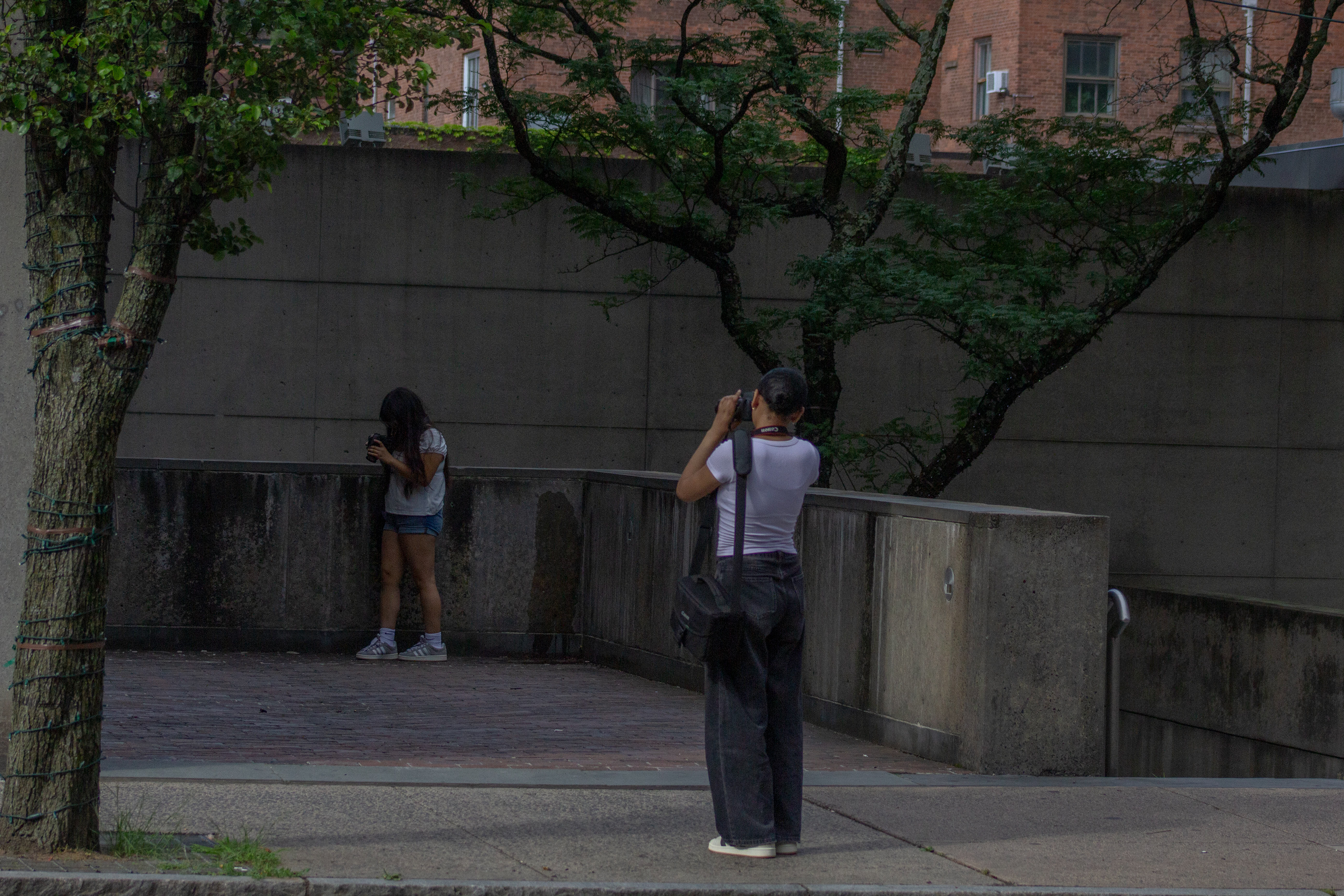 A photo of someone taking a photo of someone taking a photo. What if someone was taking MY photo?