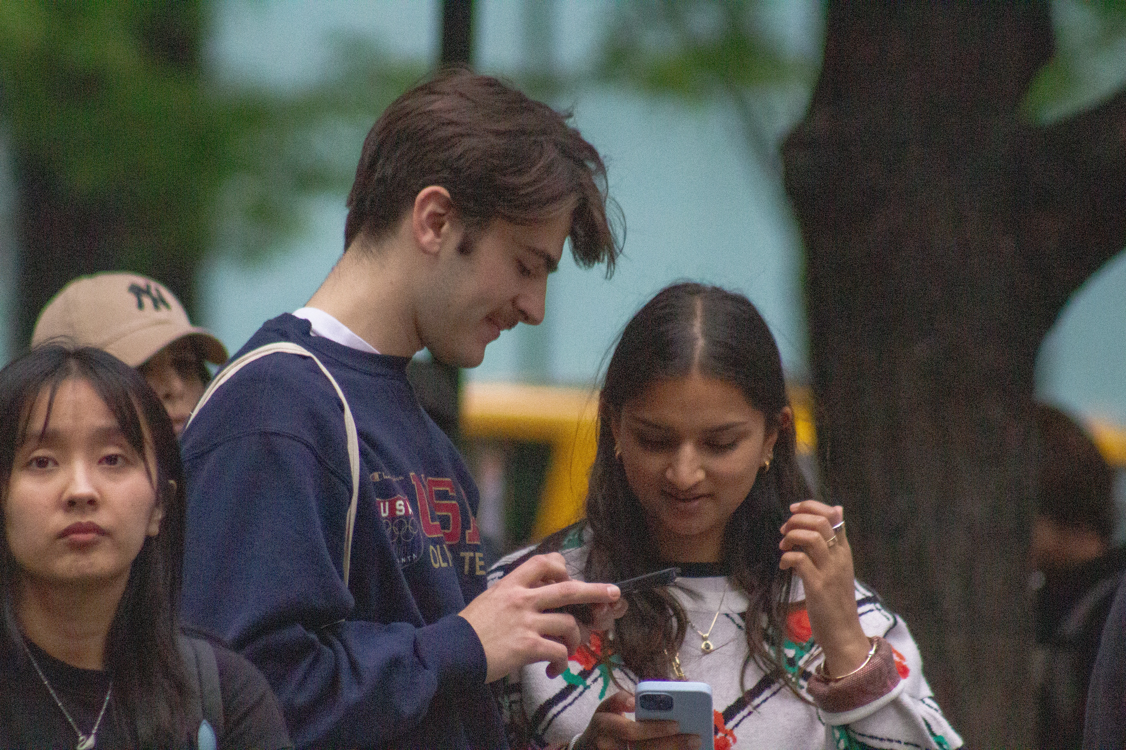 I wonder what they were looking at. 