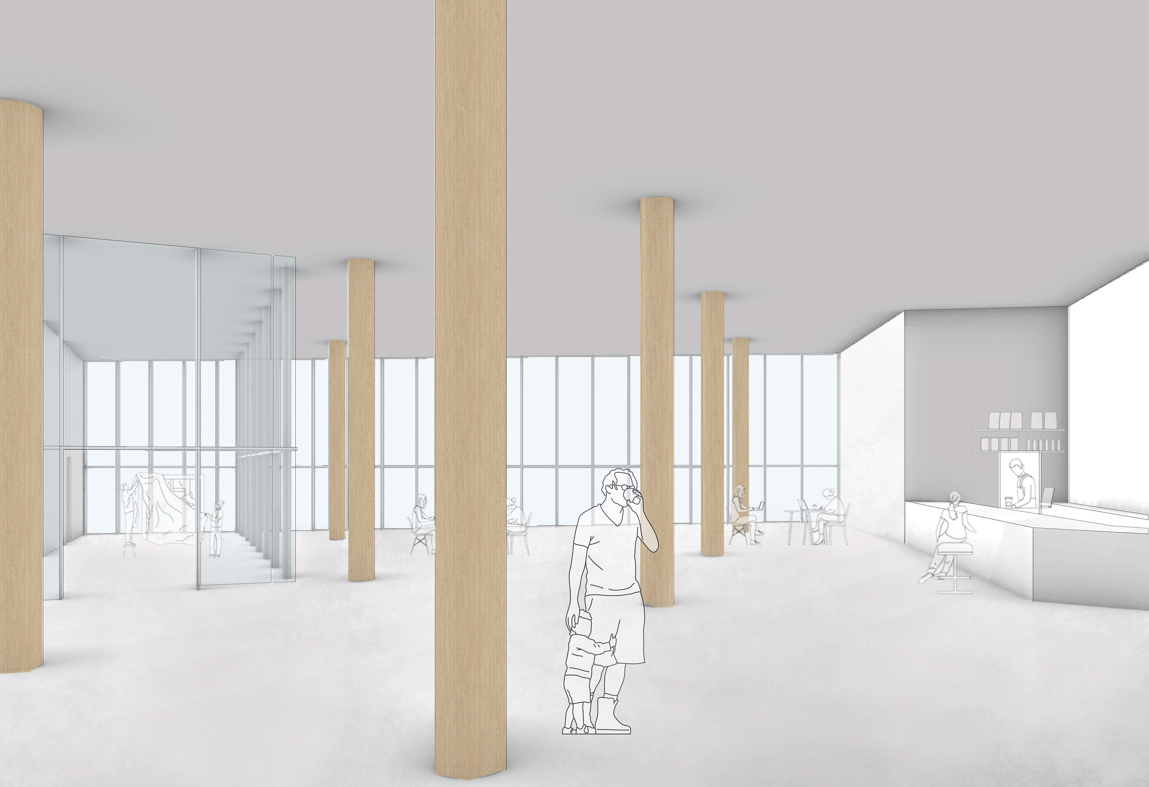 CAFE, ART STORE, SEATING