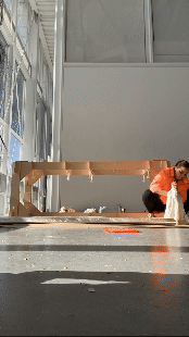 Adding Knit to Frame