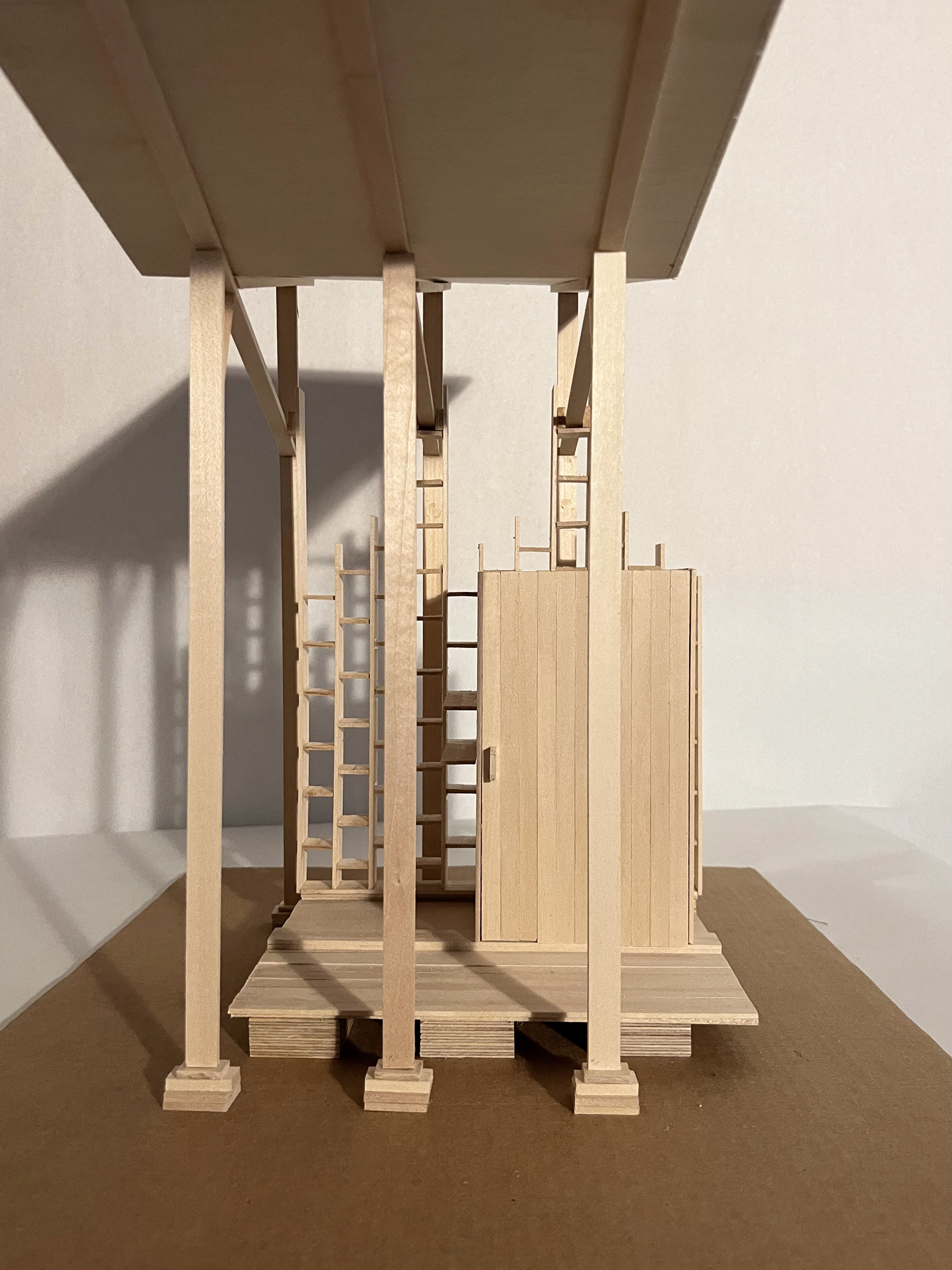 BATHHOUSE SECTION DETAIL MODEL