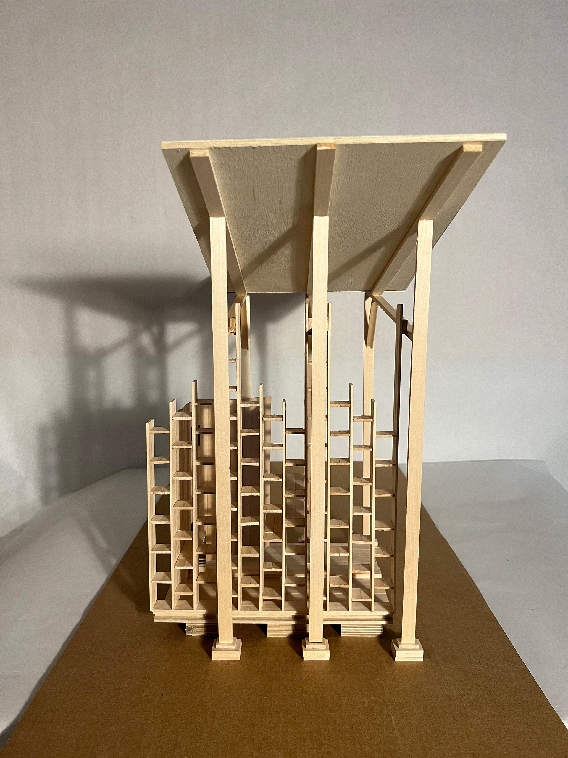 BATHHOUSE SECTION DETAIL MODEL