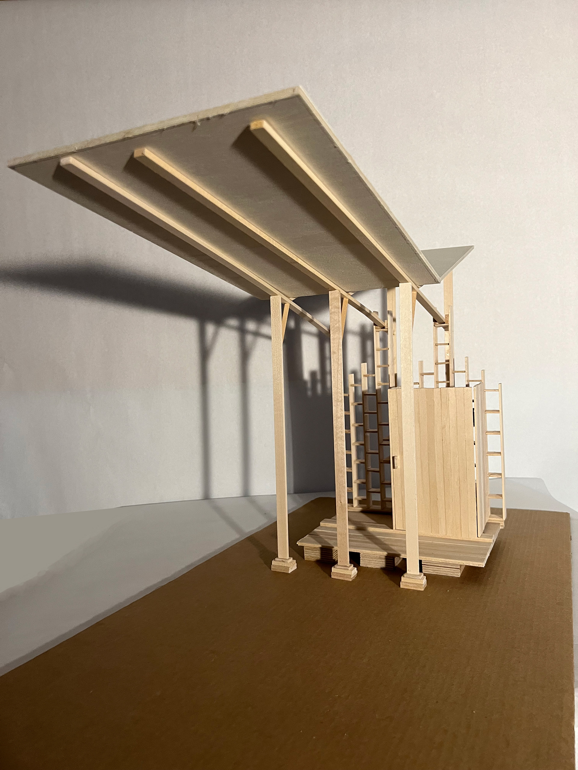 BATHHOUSE SECTION DETAIL MODEL
