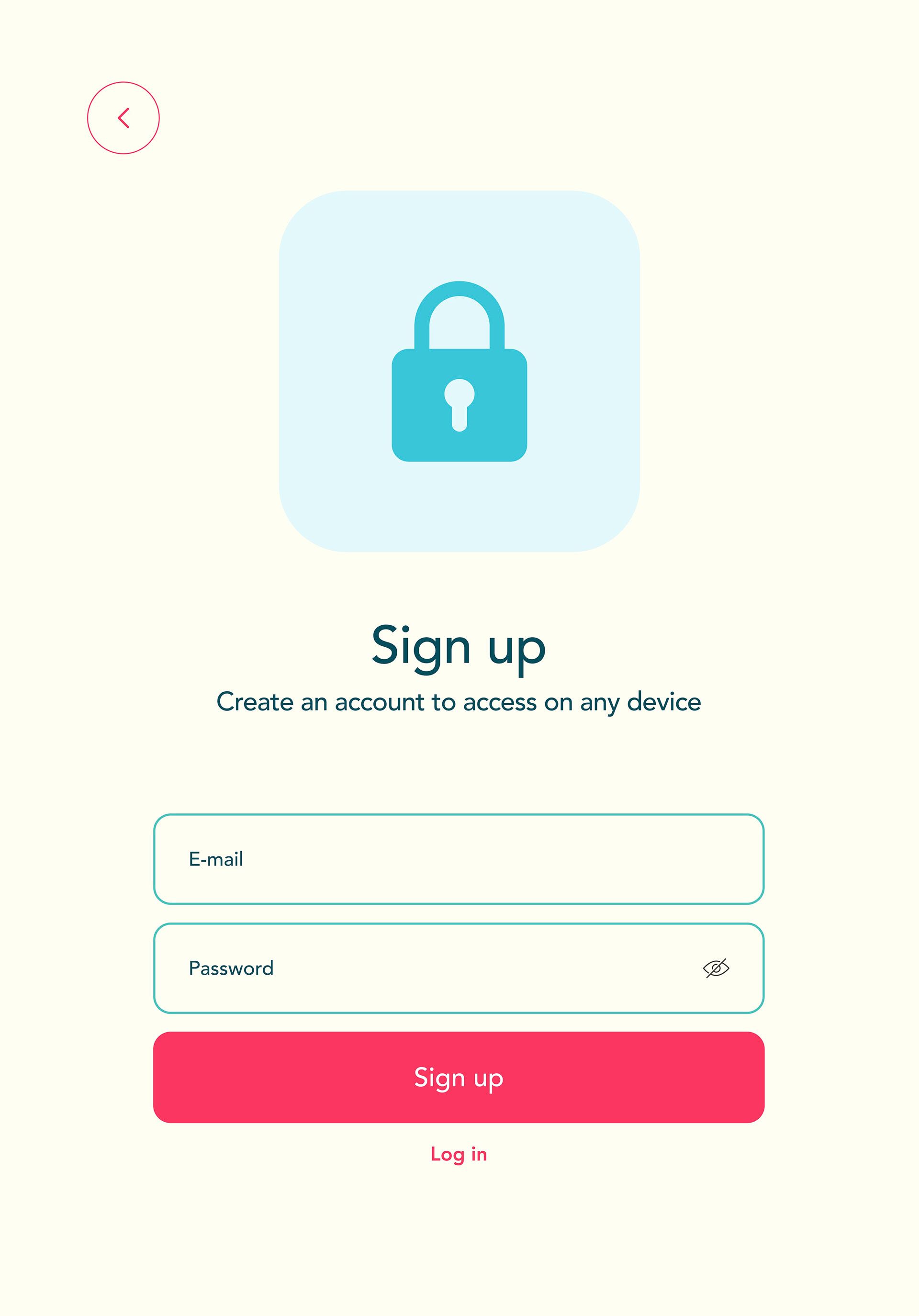 Sign up