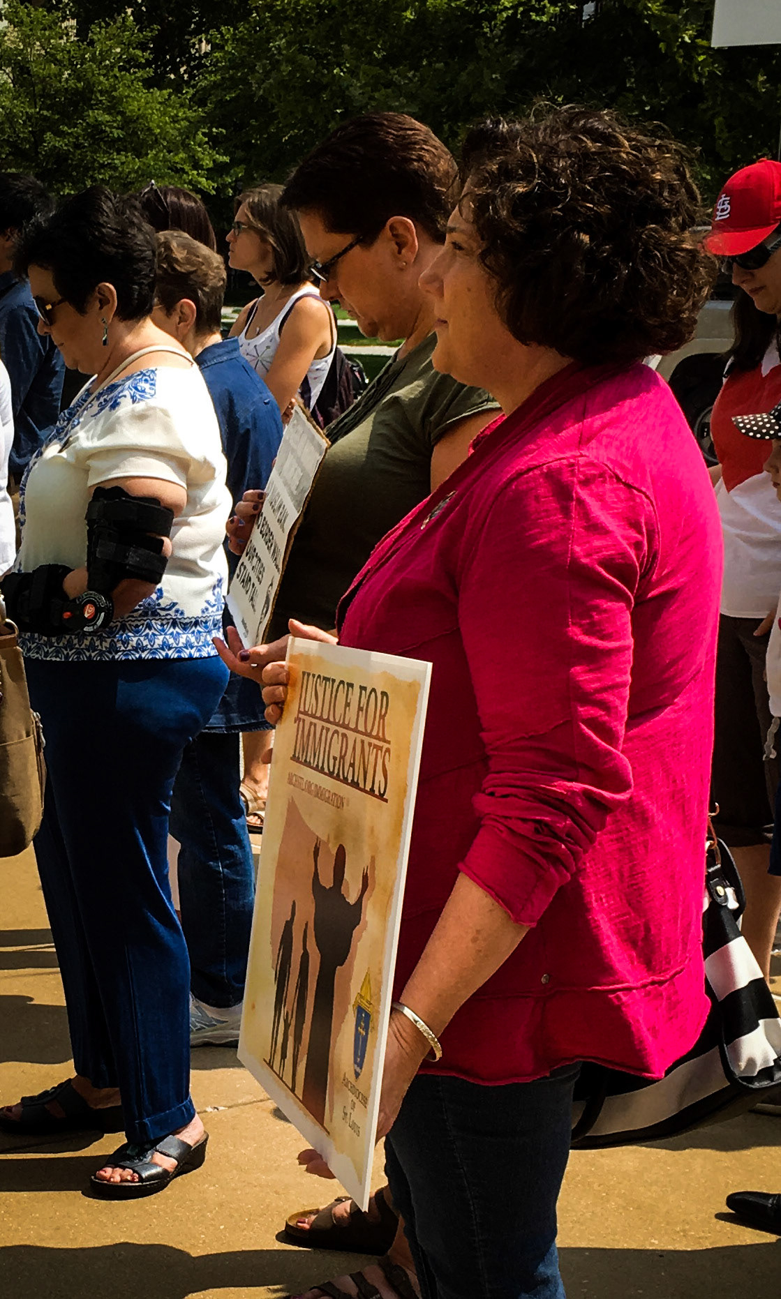 solidarity walk, STL