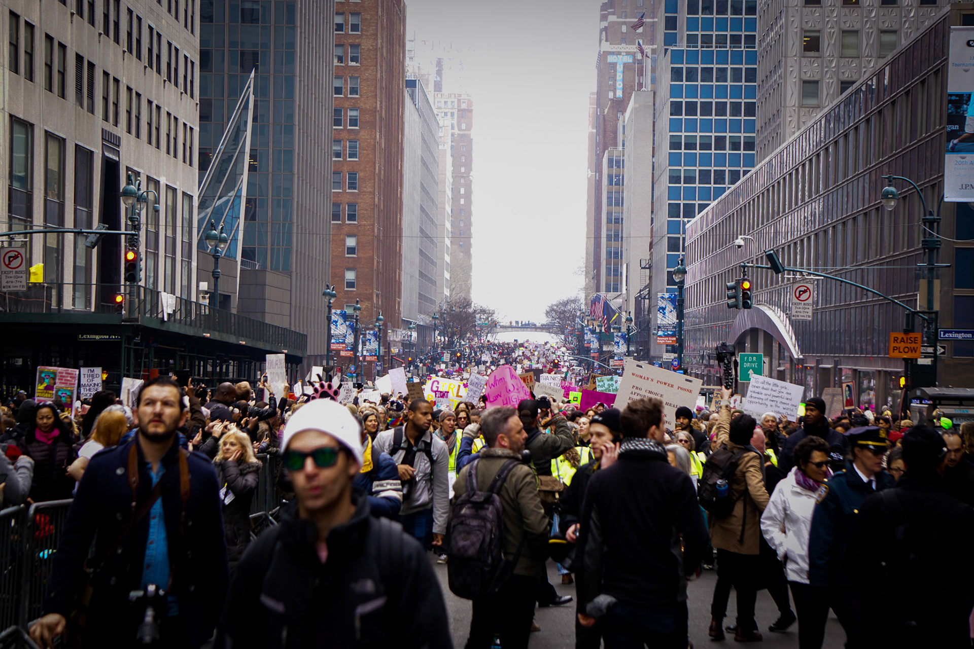 women's march, NYC