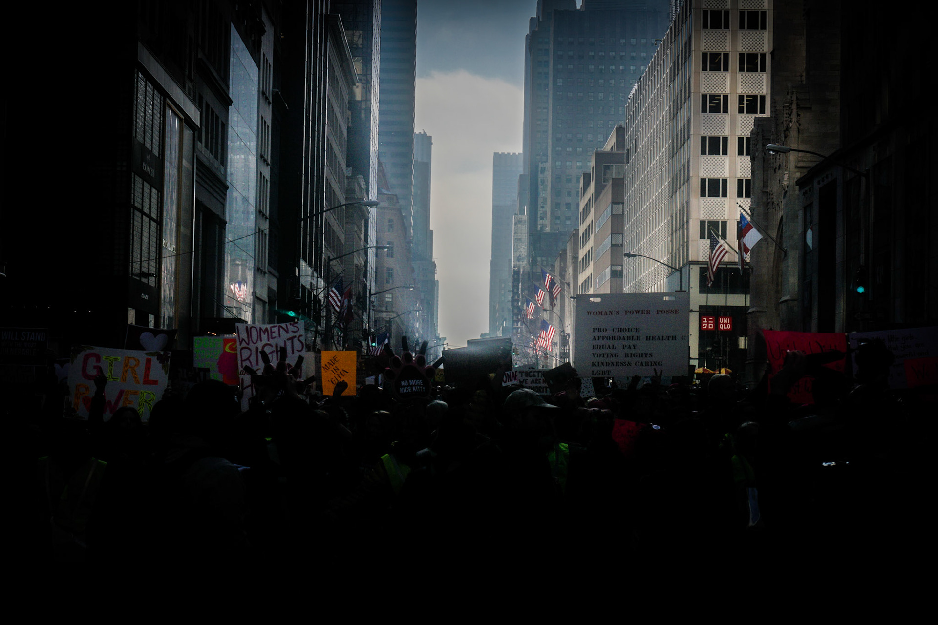 women's march, NYC