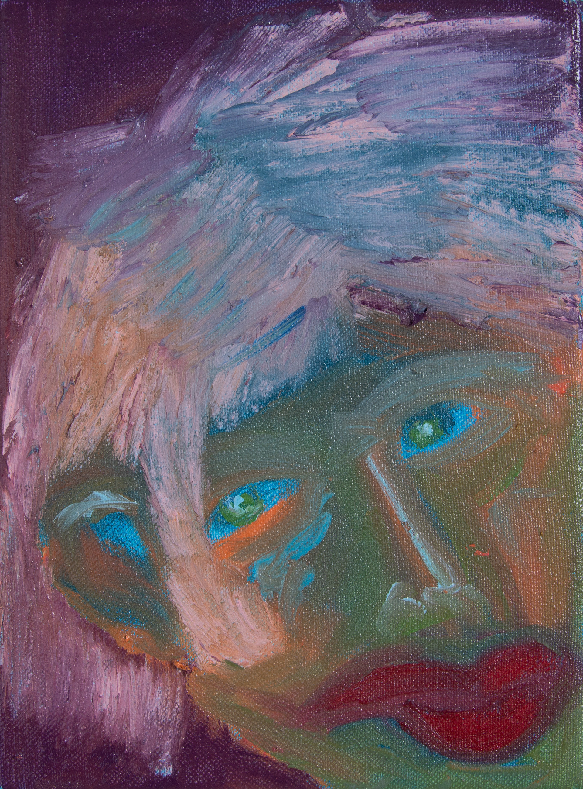 II, Öl auf Leinwand, 40 x 30 cm