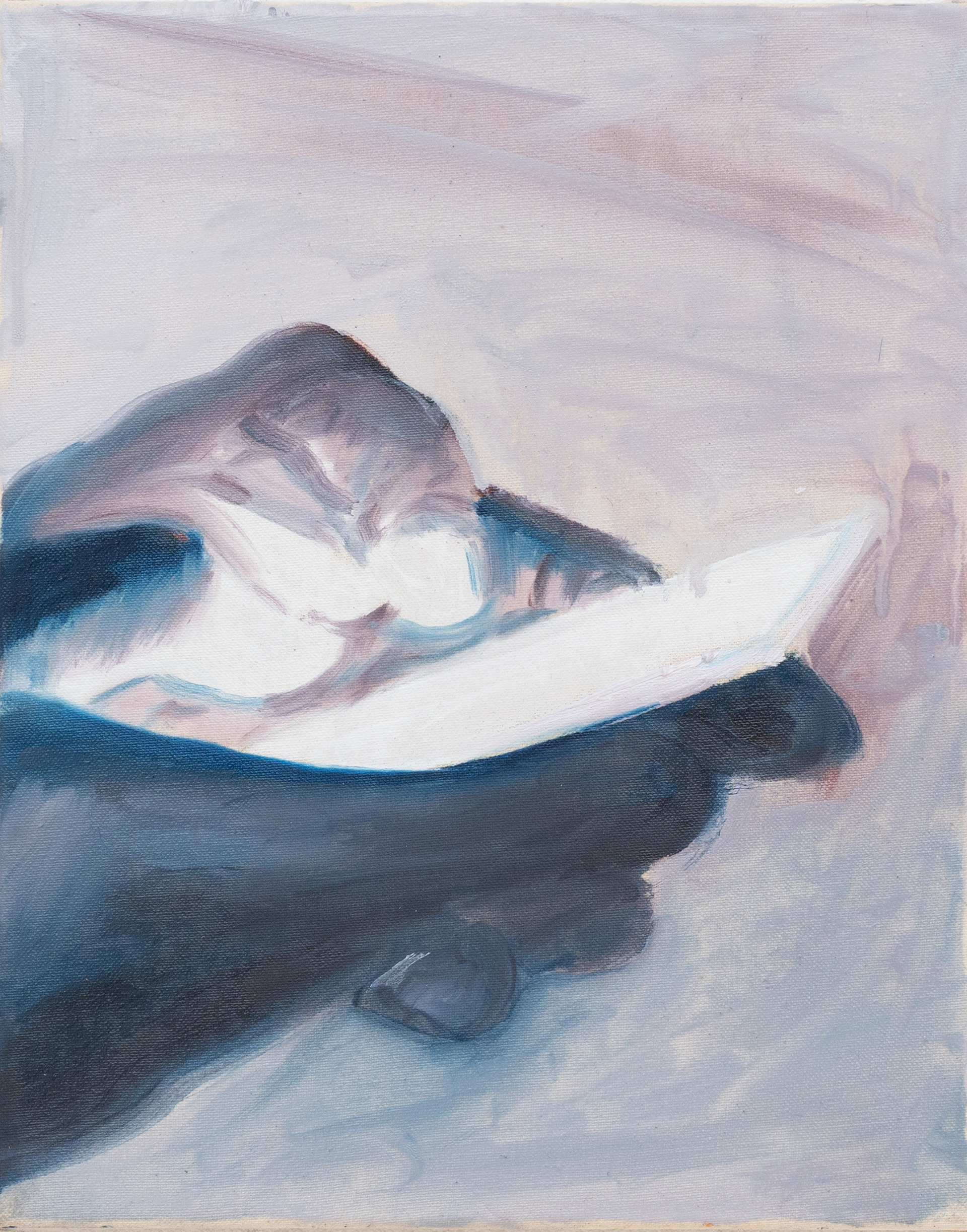 campfire, 2025, 40 x 32 cm, Öl auf Baumwolle
