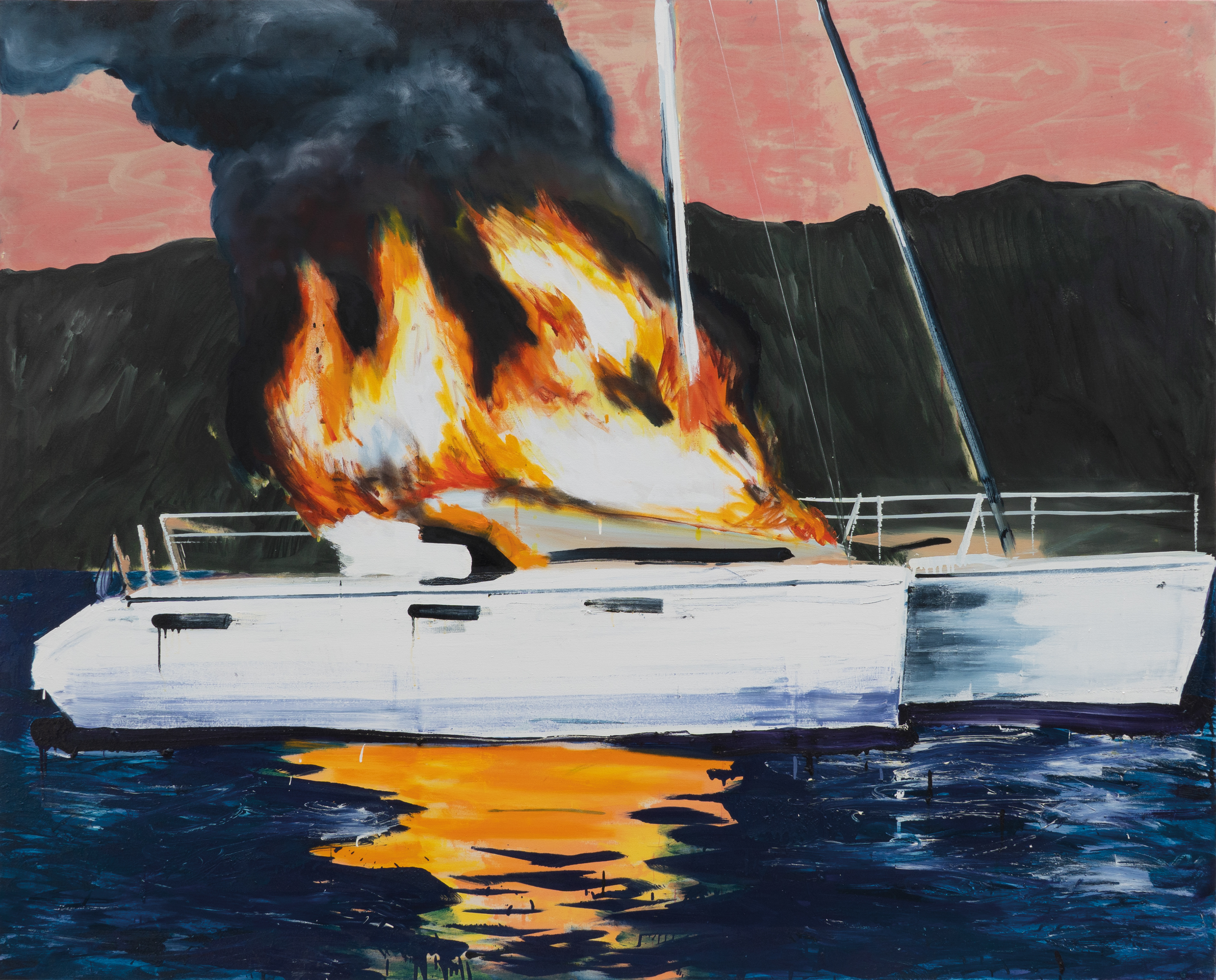 end of toy story 2, Öl auf Leinwand, 160 x 200cm