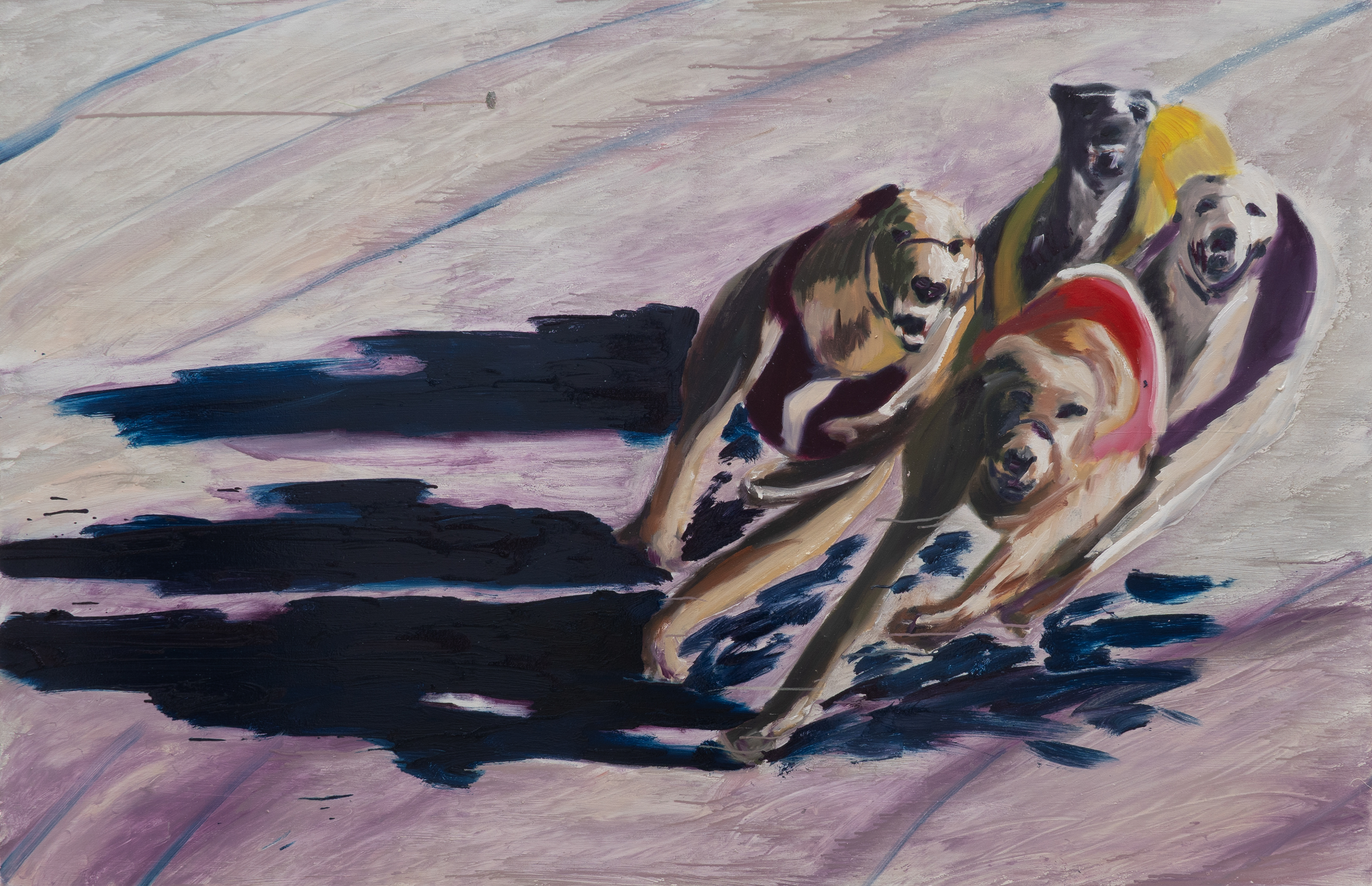 umlaufbahn 2, Öl auf Leinwand, 140 x 210cm