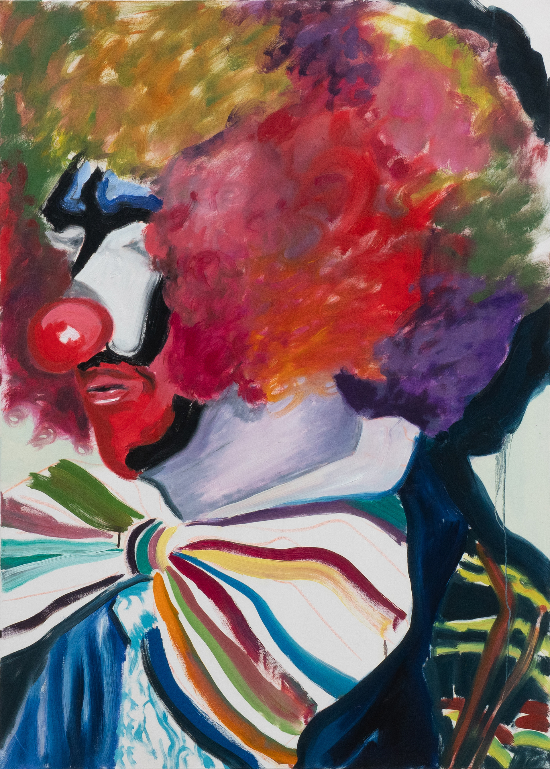 clown II, Öl auf Leinwand, 160 x 120