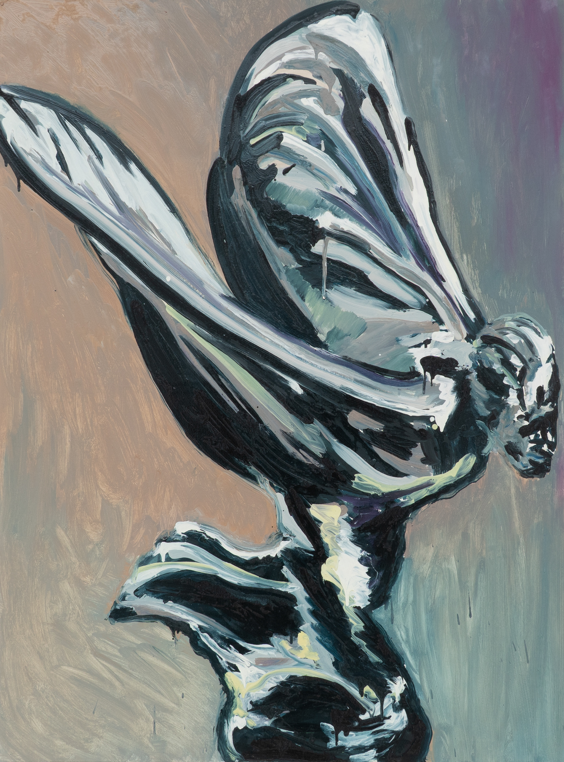 spirit of ecstasy, Öl auf Leinwand, 100 x 135 cm