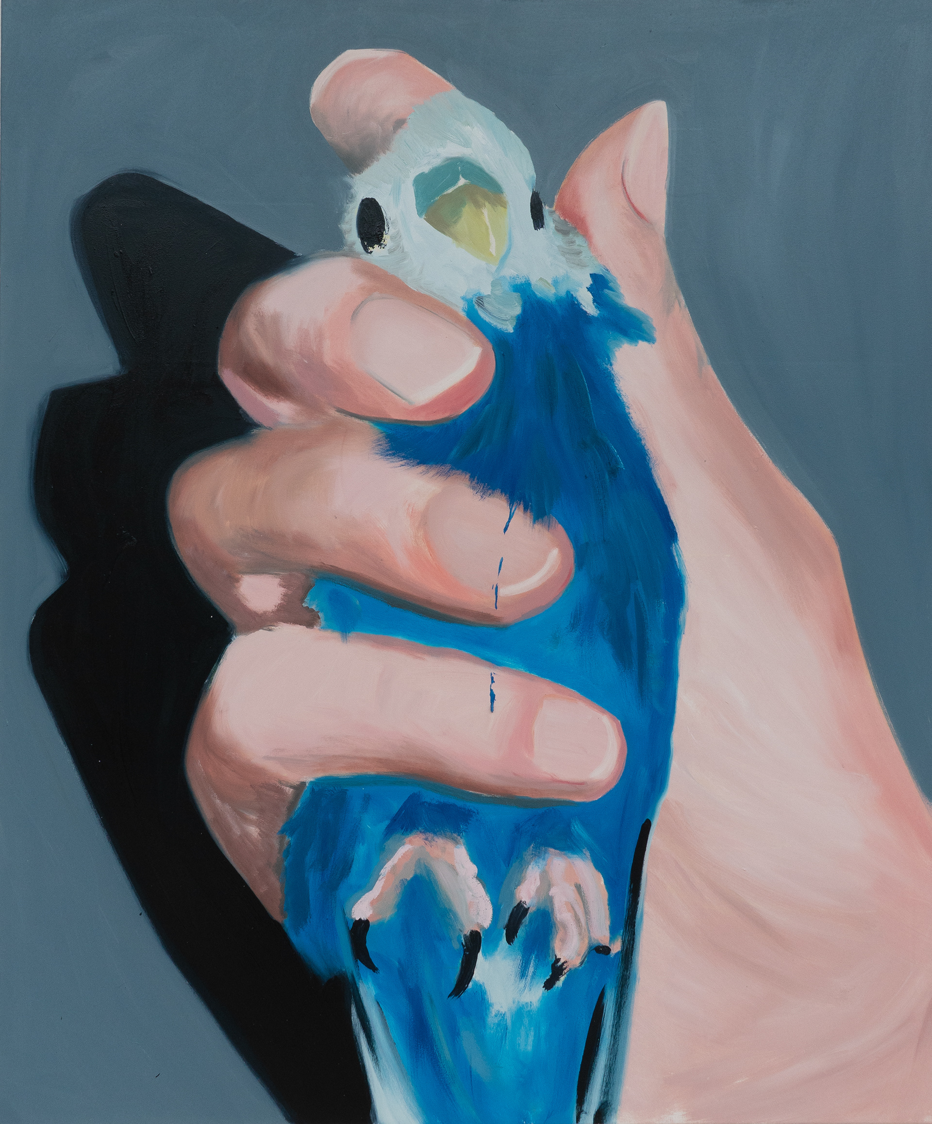 birdie3, Öl auf Leinwand, 180 x 150 cm