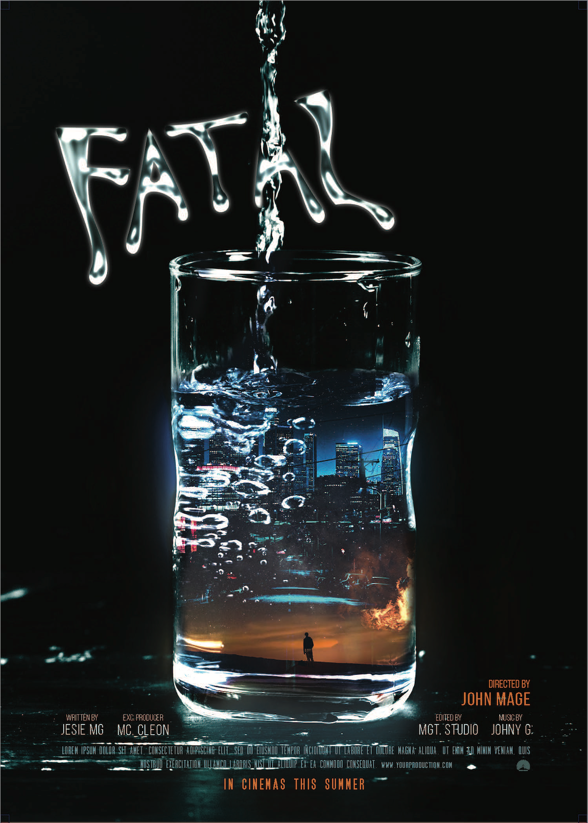 "Fatal" Movie Poster Concept