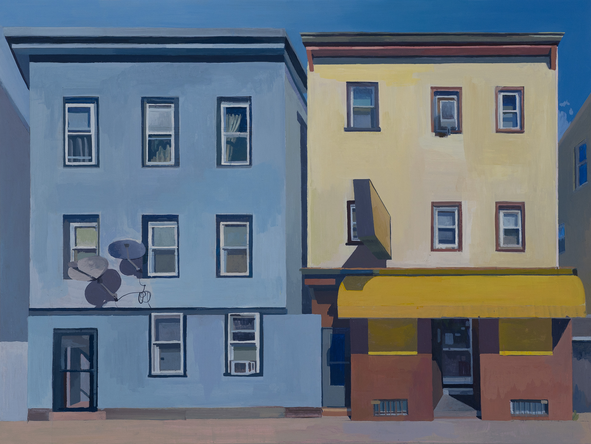 Sol Omnibus Lucet Acrylic on panel, 18 x 24 inches