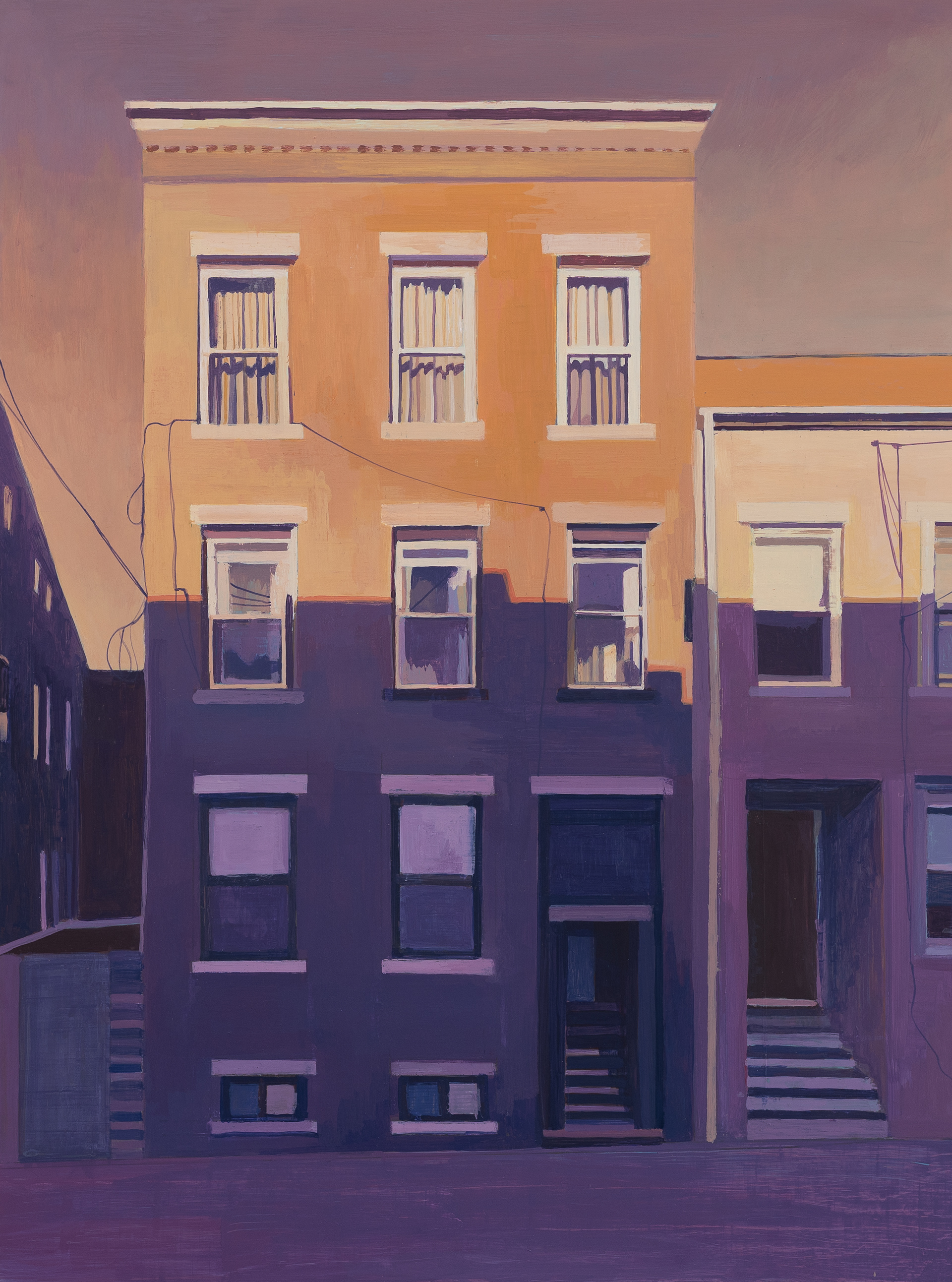 Vita Sic Transit, Acrylic on panel, 18 x 24 inches