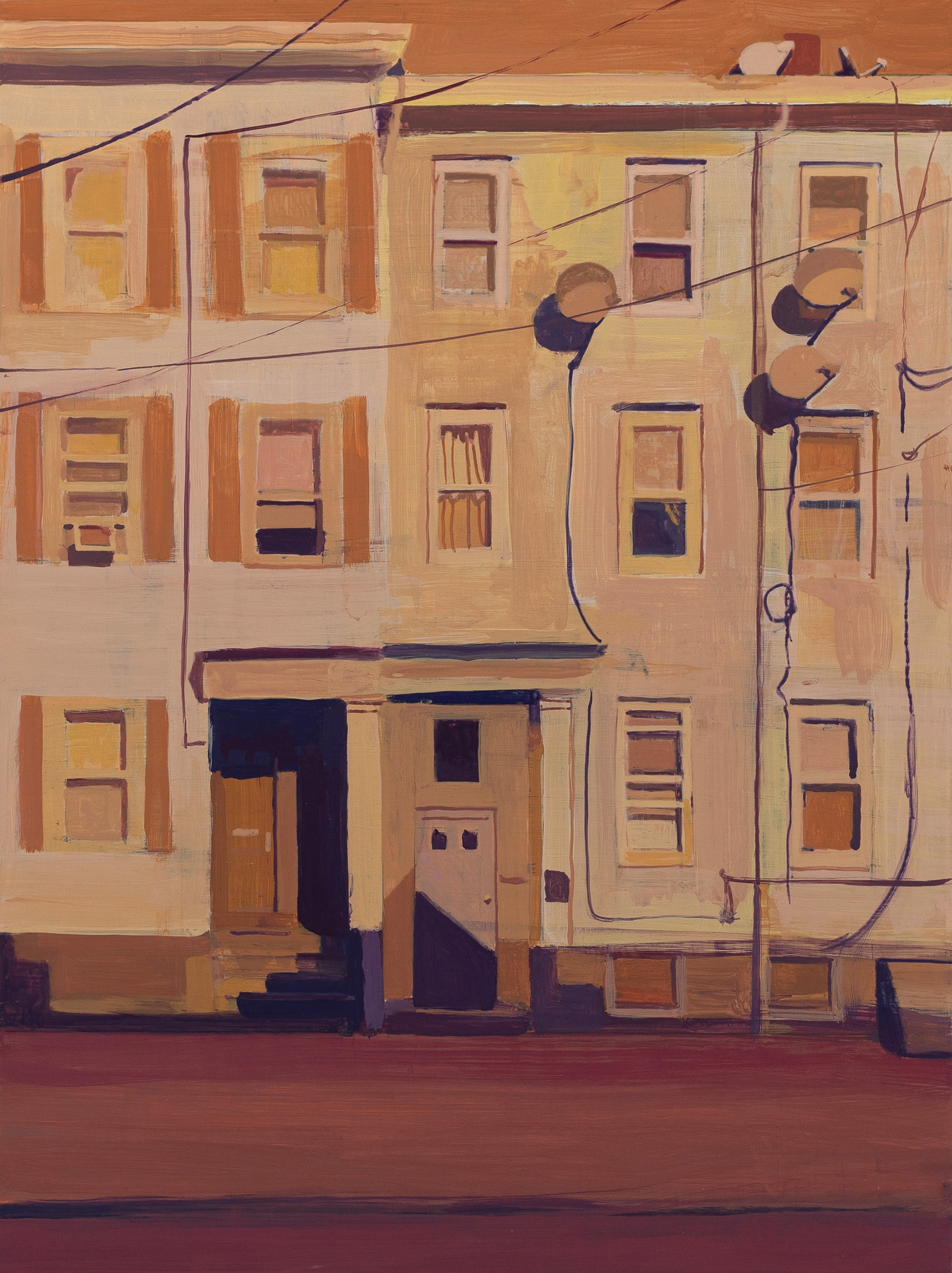 Tempus Volta, Acrylic on panel, 12 x 16 inches