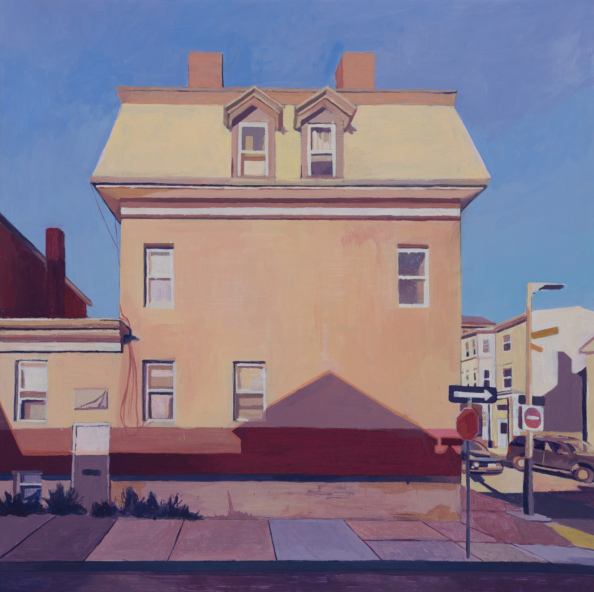 Nihil Permanere Sub Sole Acrylic on panel, 18 x 18 inches