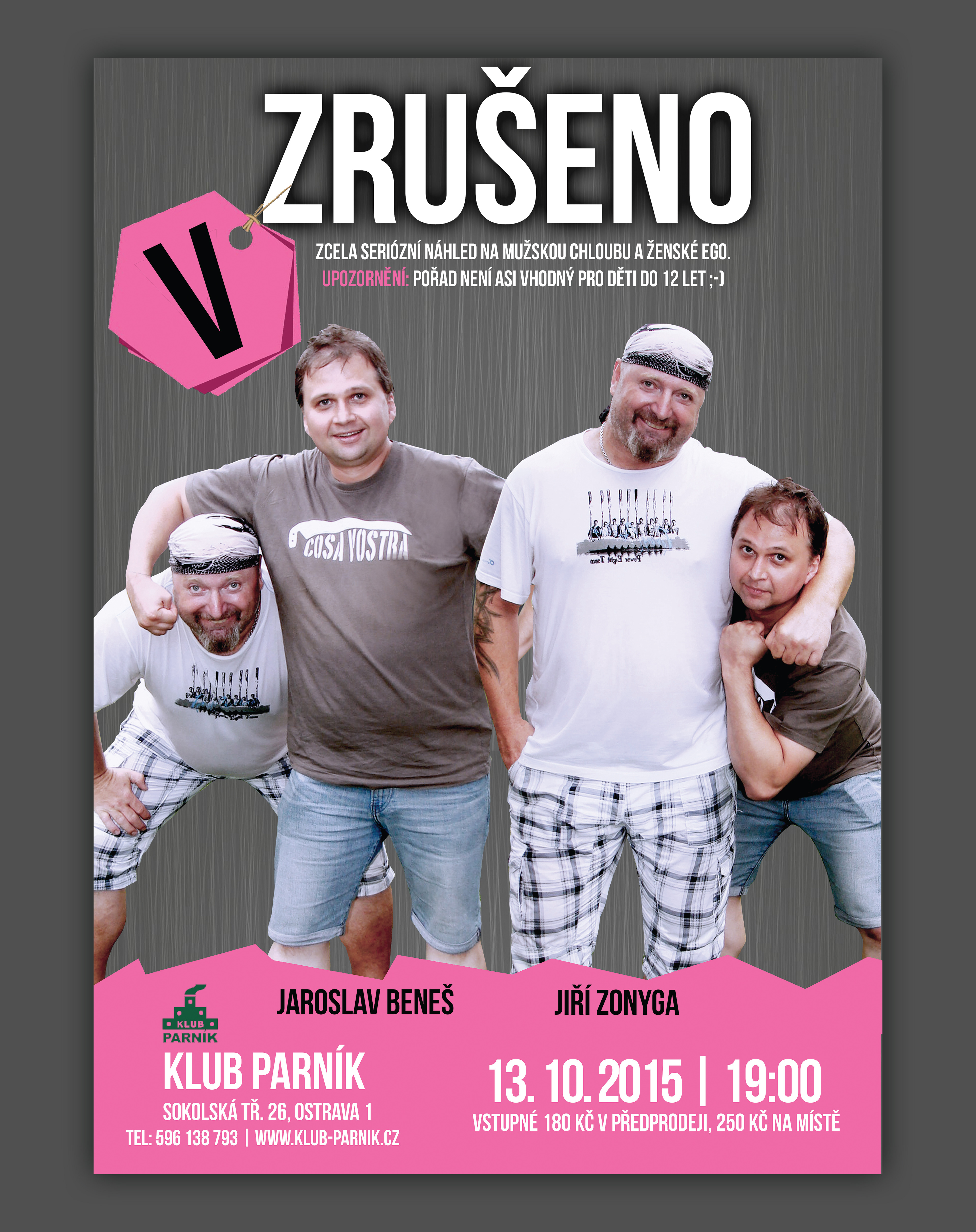 Plakát "(V)Zrušeno"