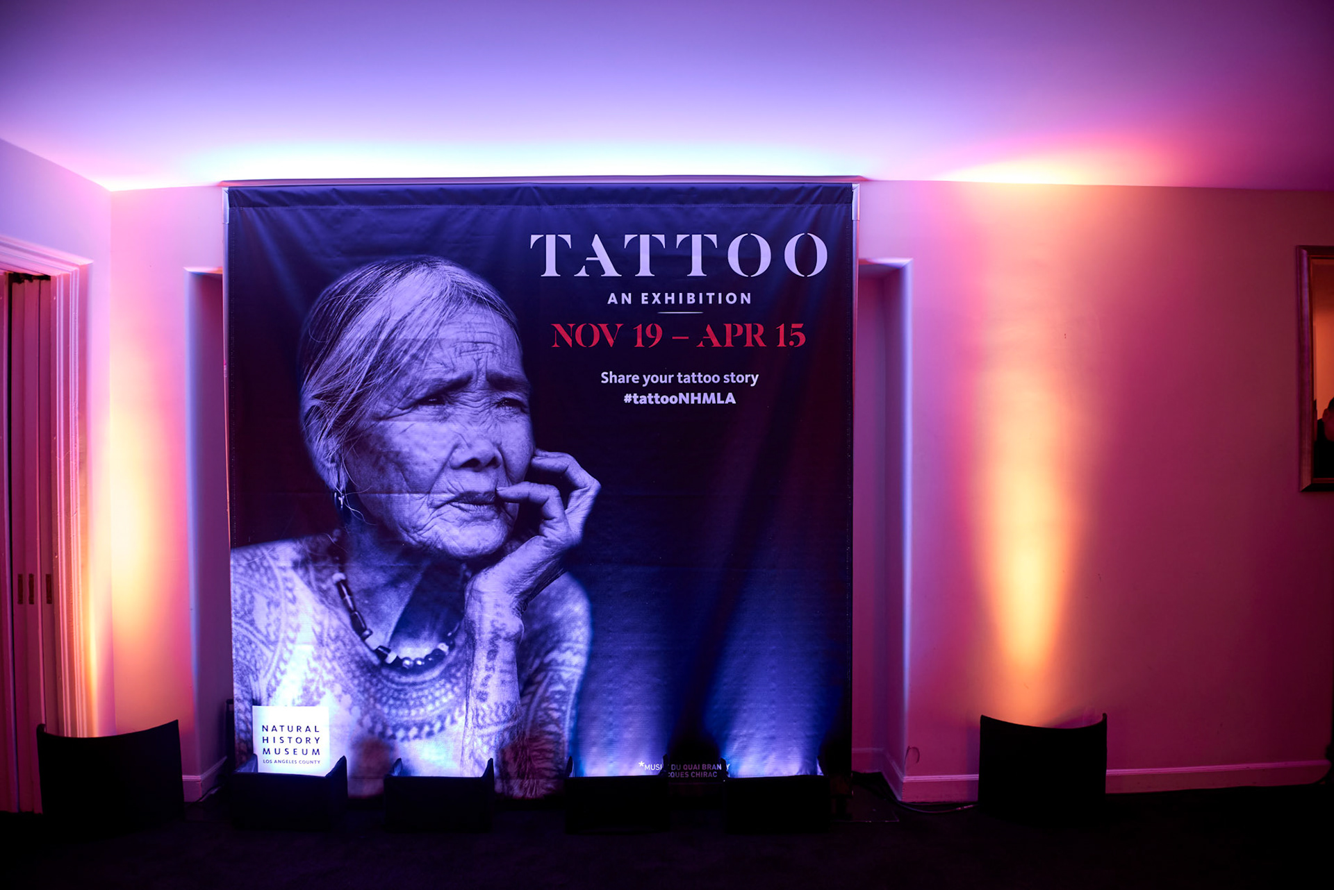 Promotional event photo opportunity designed