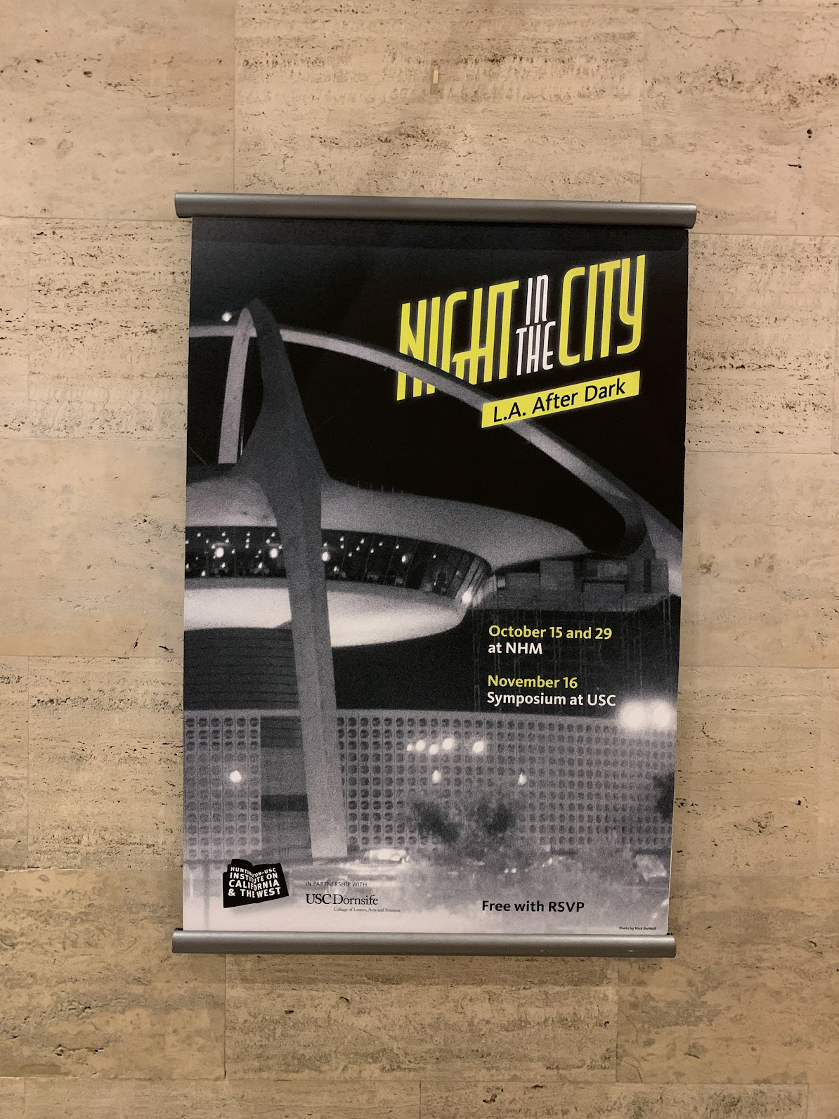 Night in the City Sign