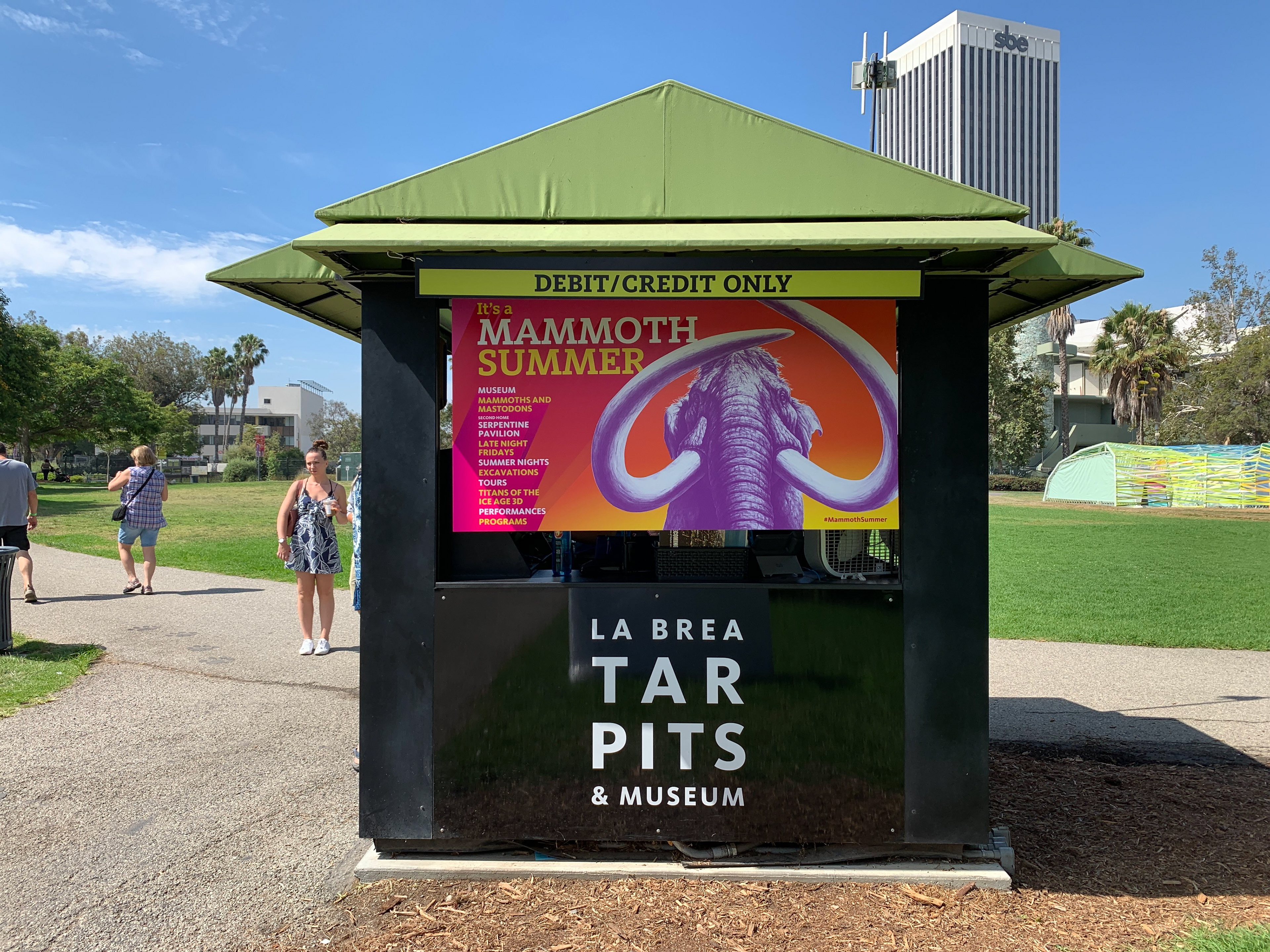 La Brea Tar Pits | Park Signs