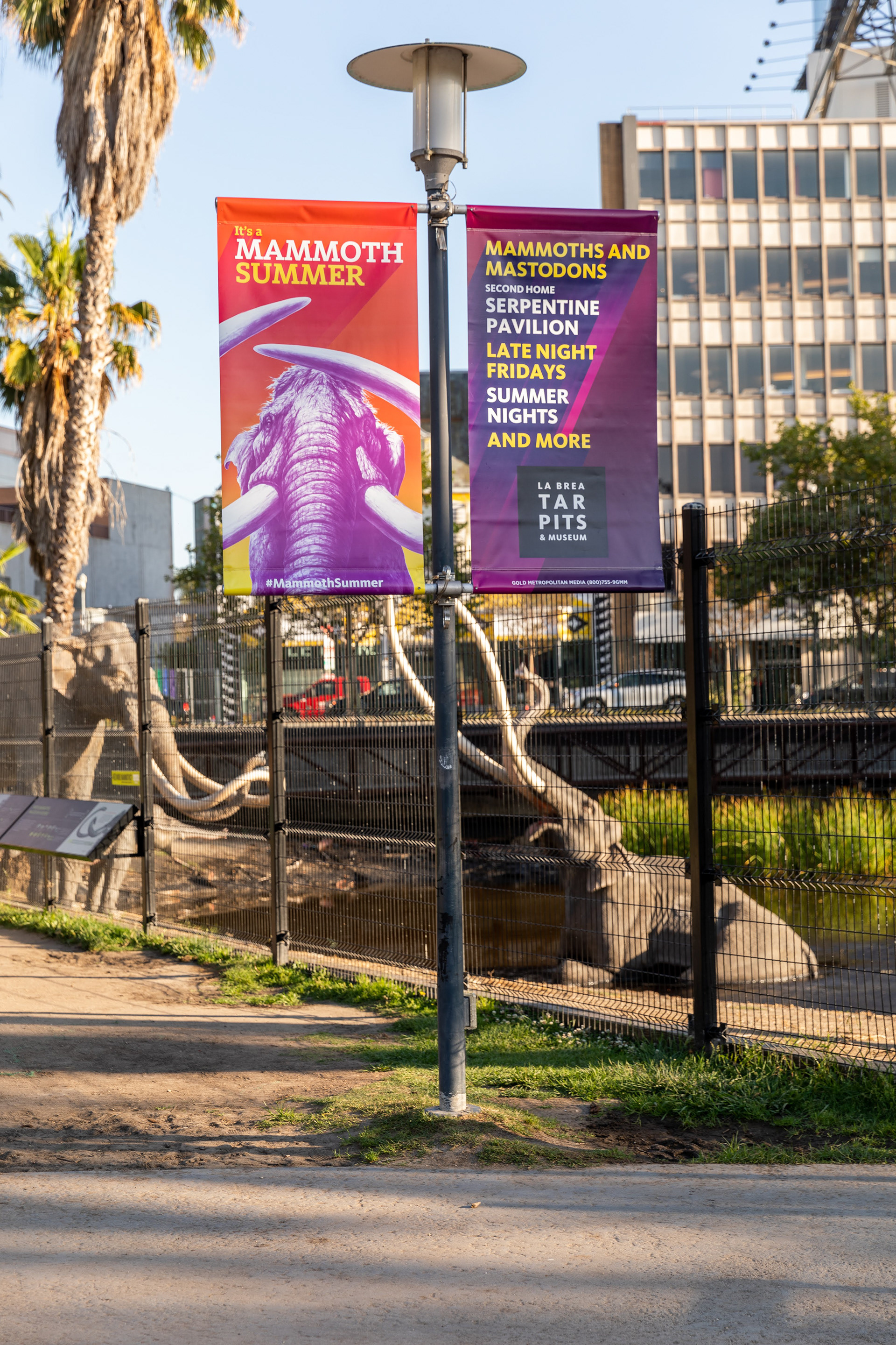 La Brea Tar Pits | Park Signs