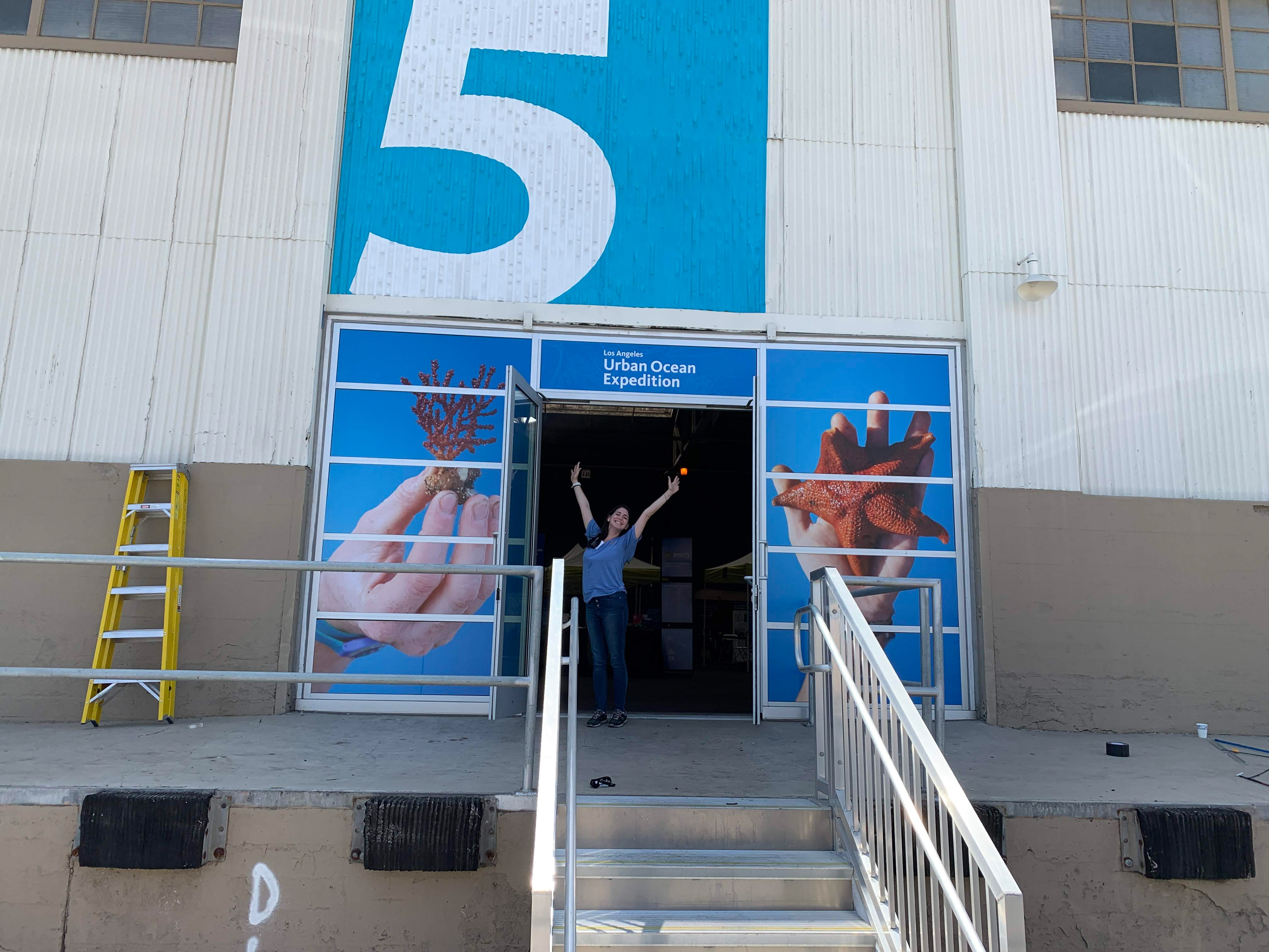 L.A. Urban Ocean Expedition | Entrance Branding