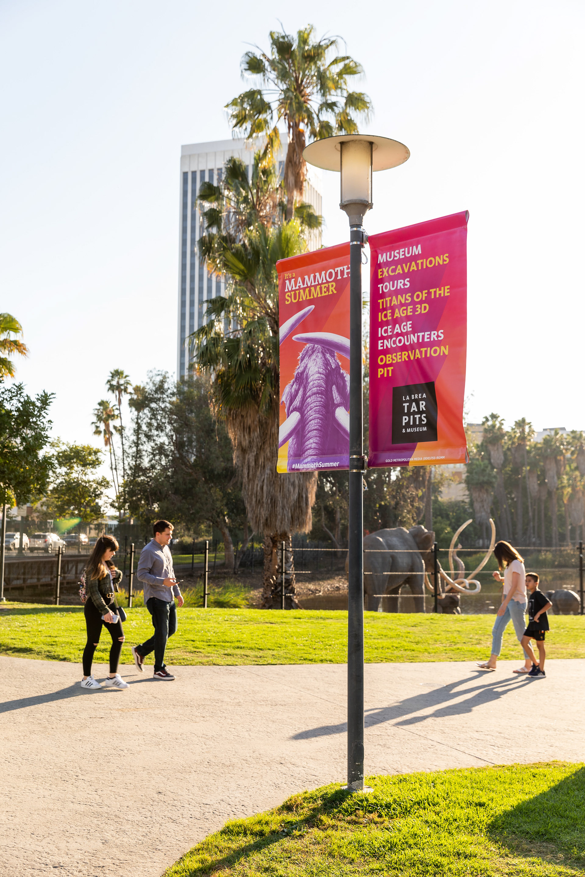 La Brea Tar Pits | Park Signs
