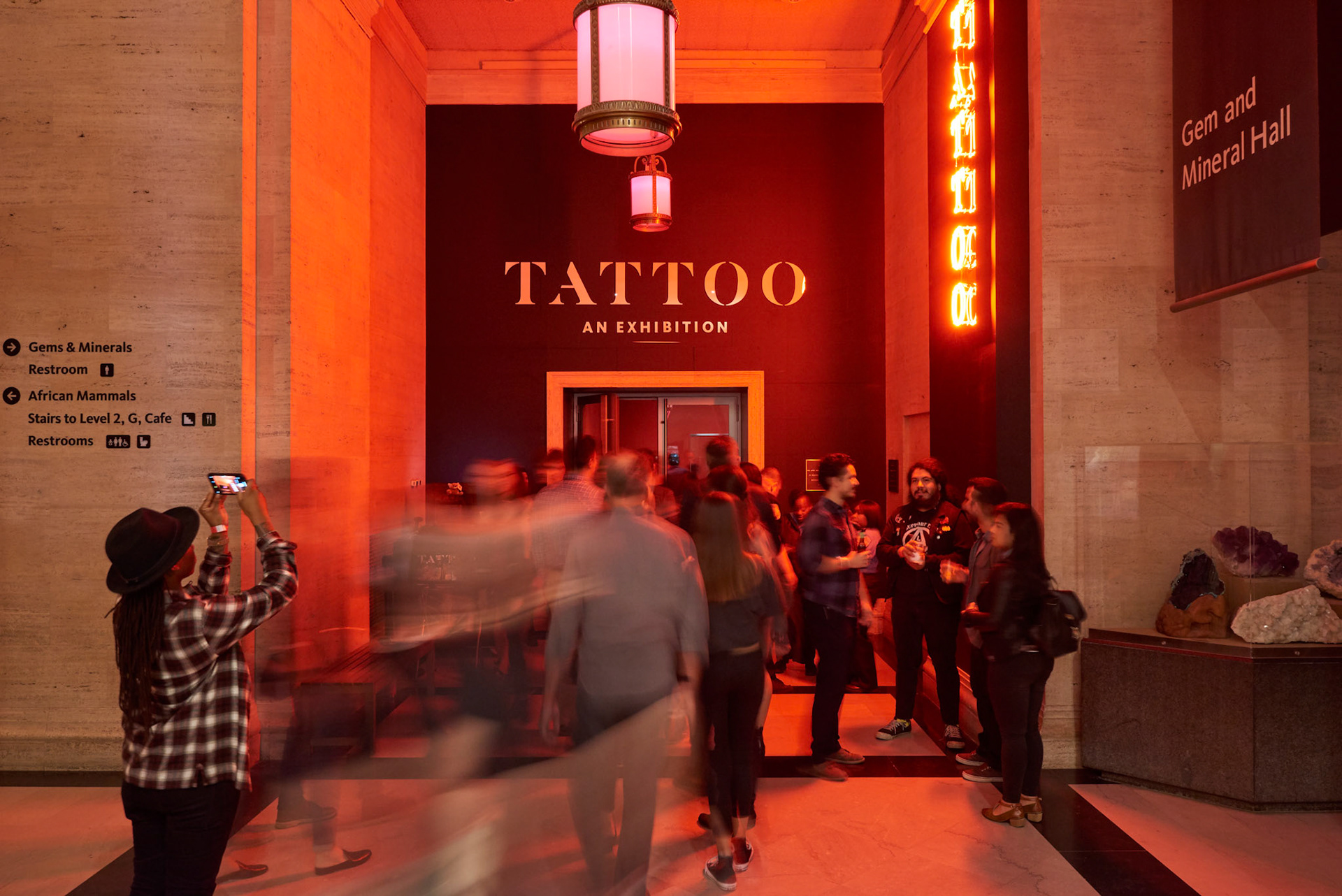 Entrance to the exhibition designed with Neil Sadler, Creative Director