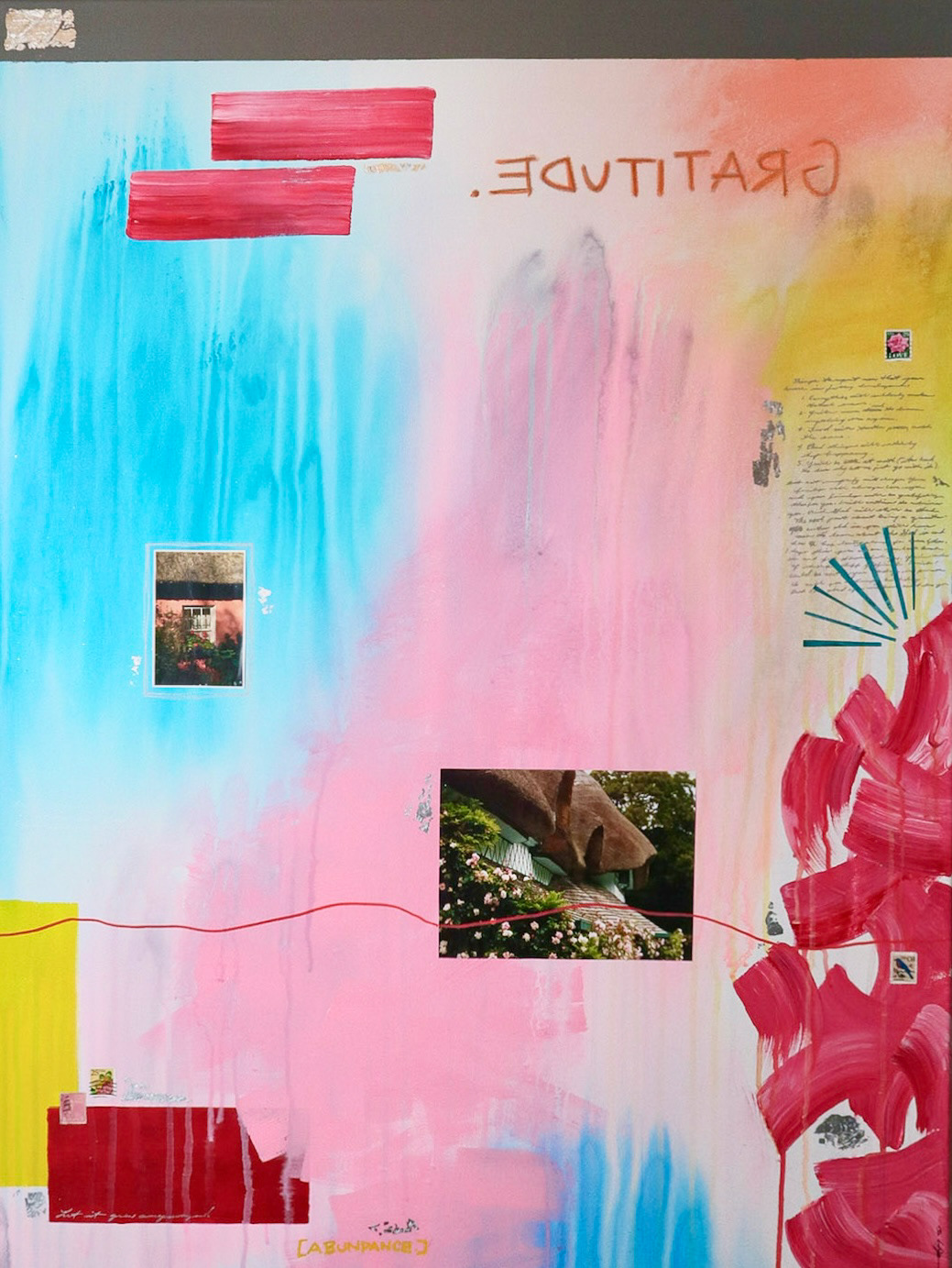 "Abundance is a Seed Sown", 30"x40"