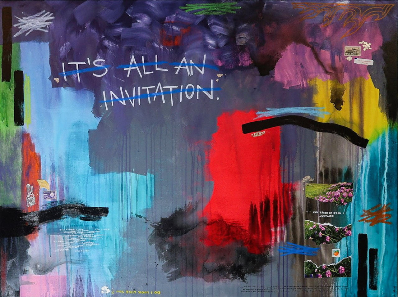"Sealed Envelope", 48"x36".