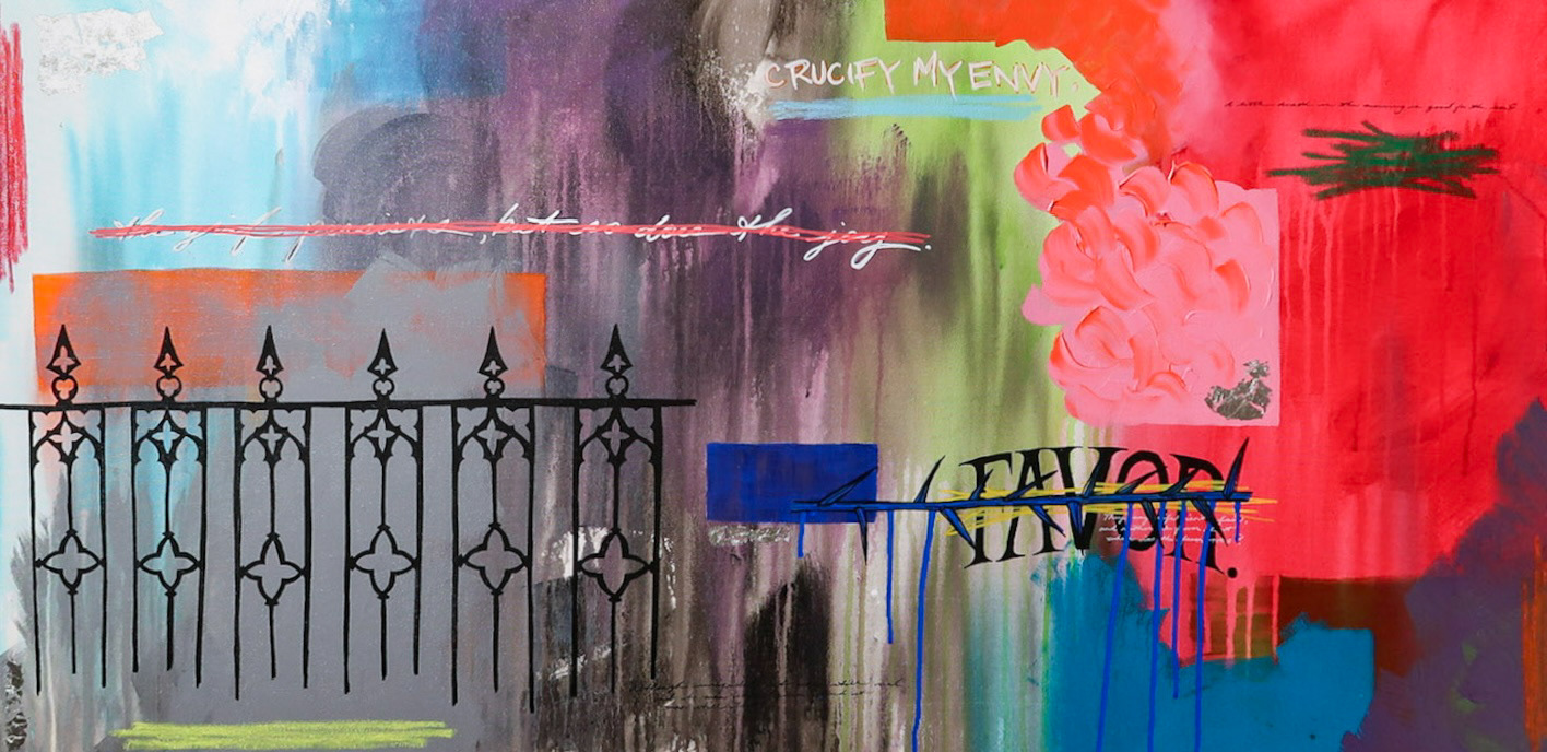 "The First Wave", 48"x24".