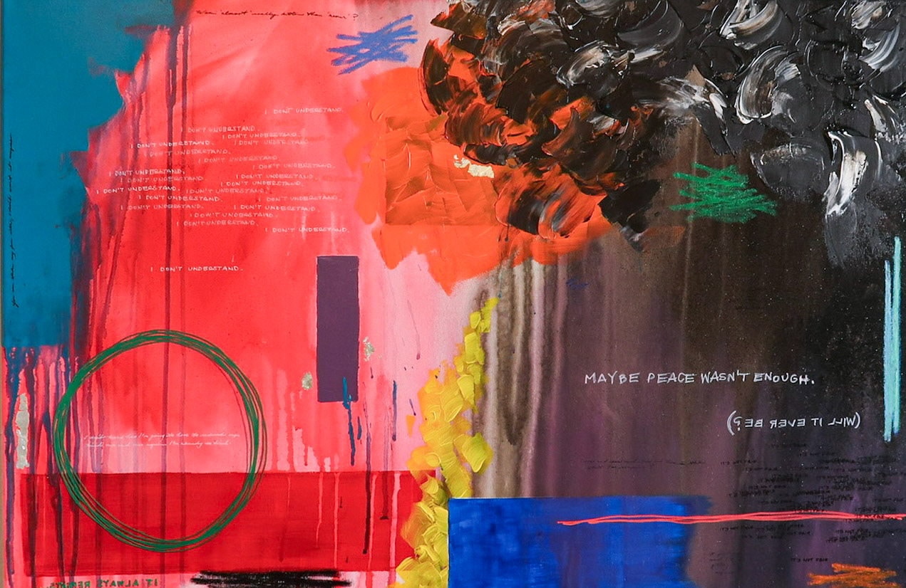 "Ides of March", 36"x24".