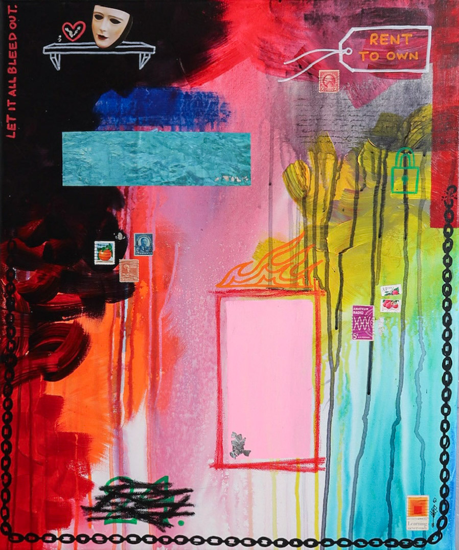 "Ration and Lack", 20"x24".