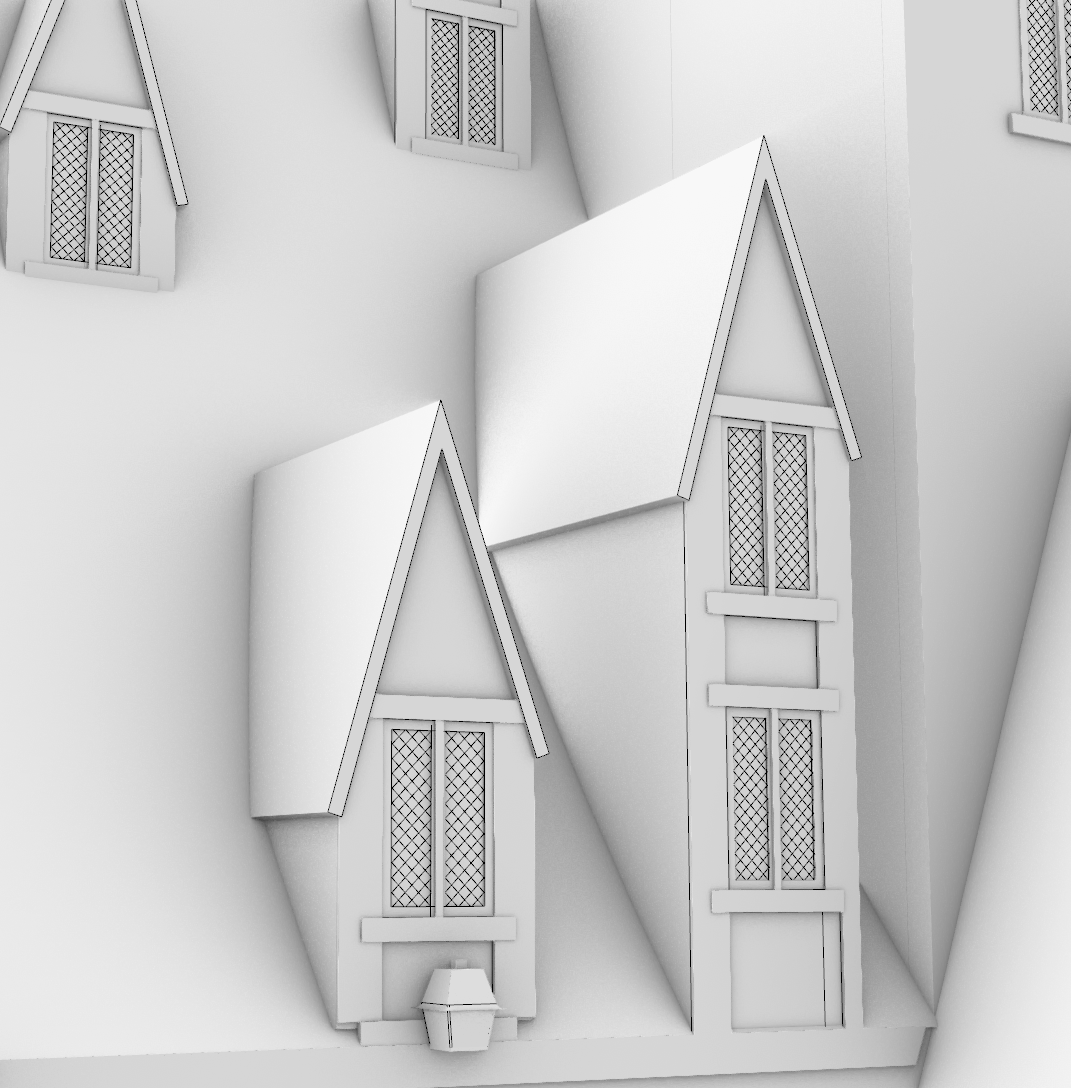 Personal Project - Three Broomsticks, Details
