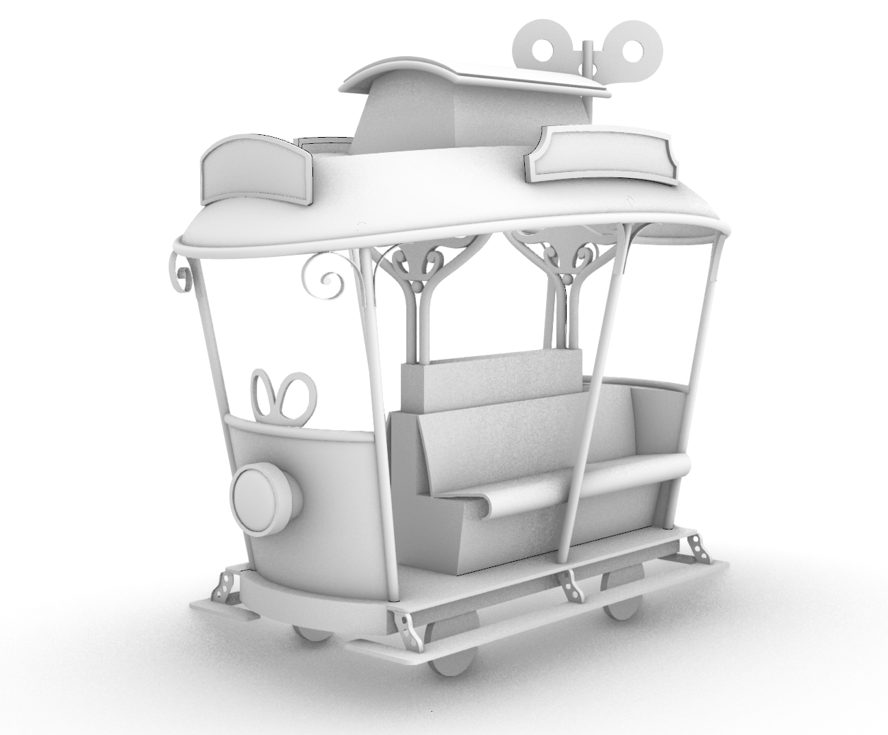 Personal Project - Disneyland Toontown Jolley Trolley