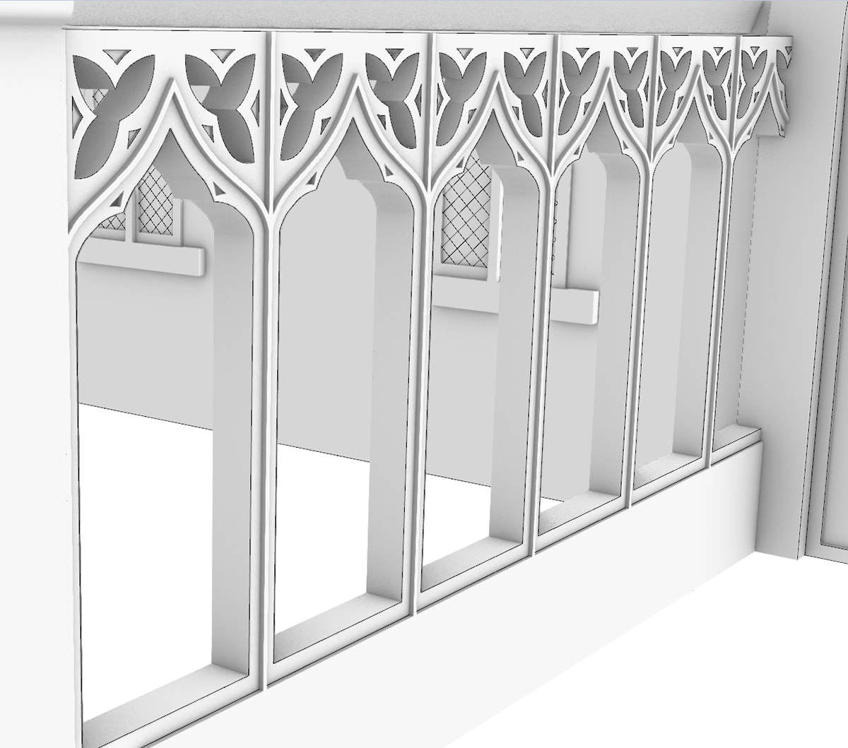 Personal Project - Three Broomsticks, Details