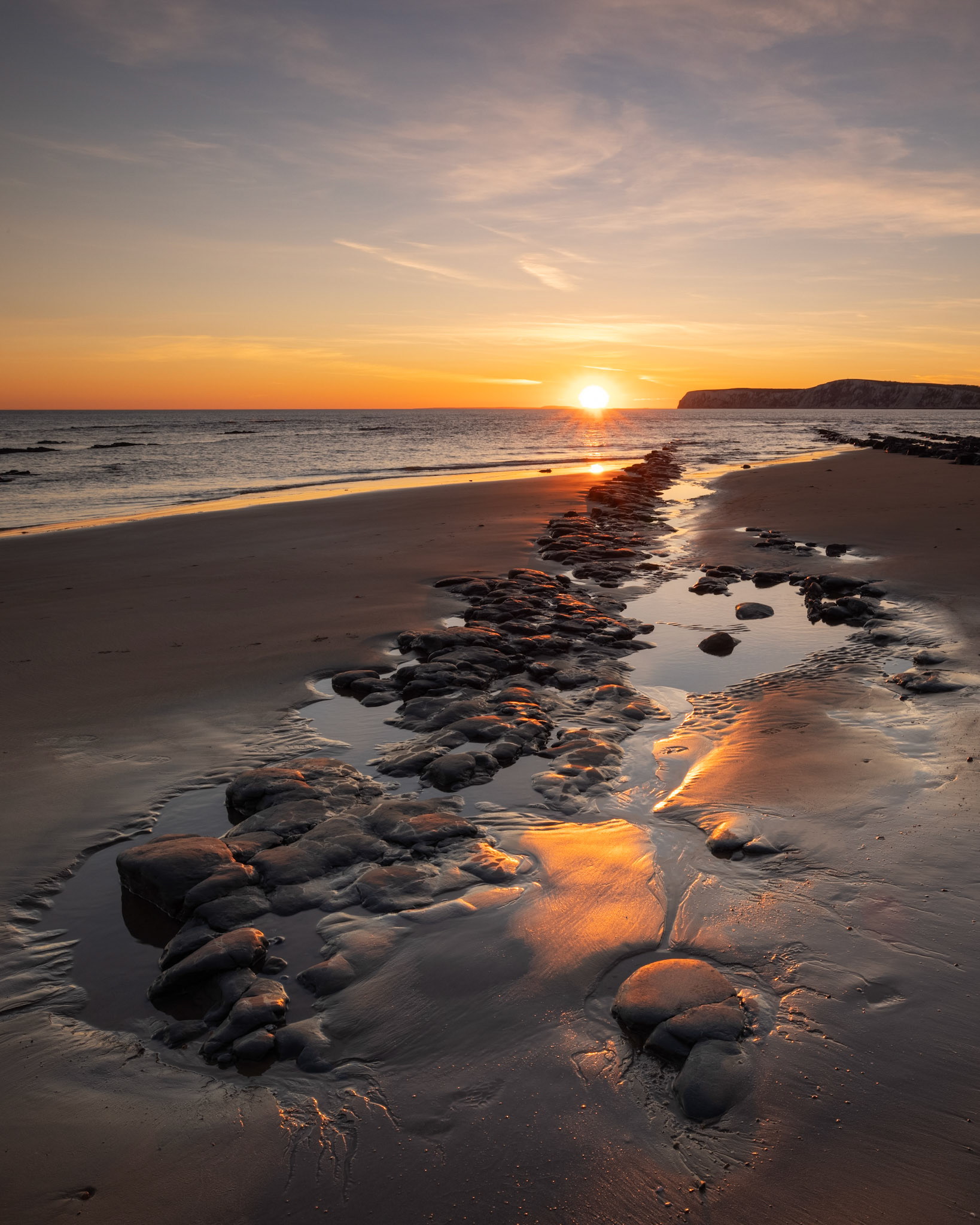 Compton Bay Sunset