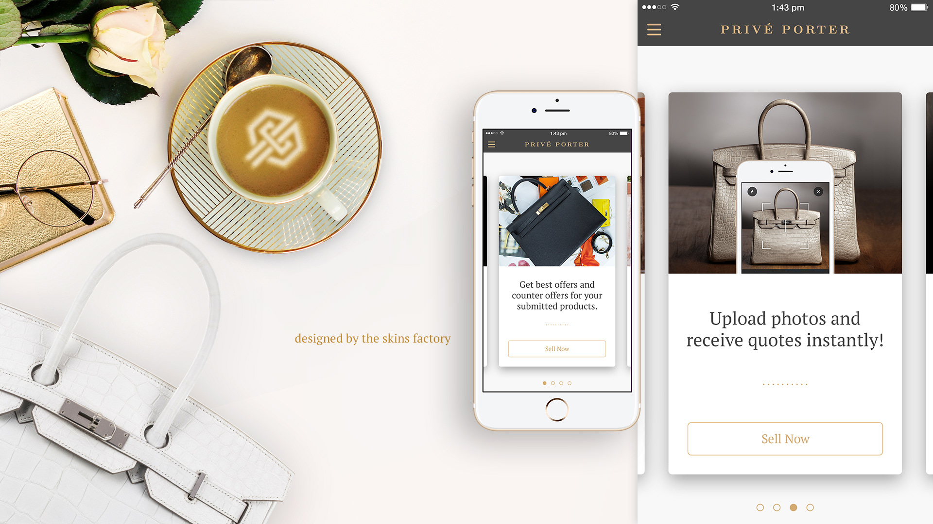 PRIVÉ PORTER UX/UI Design