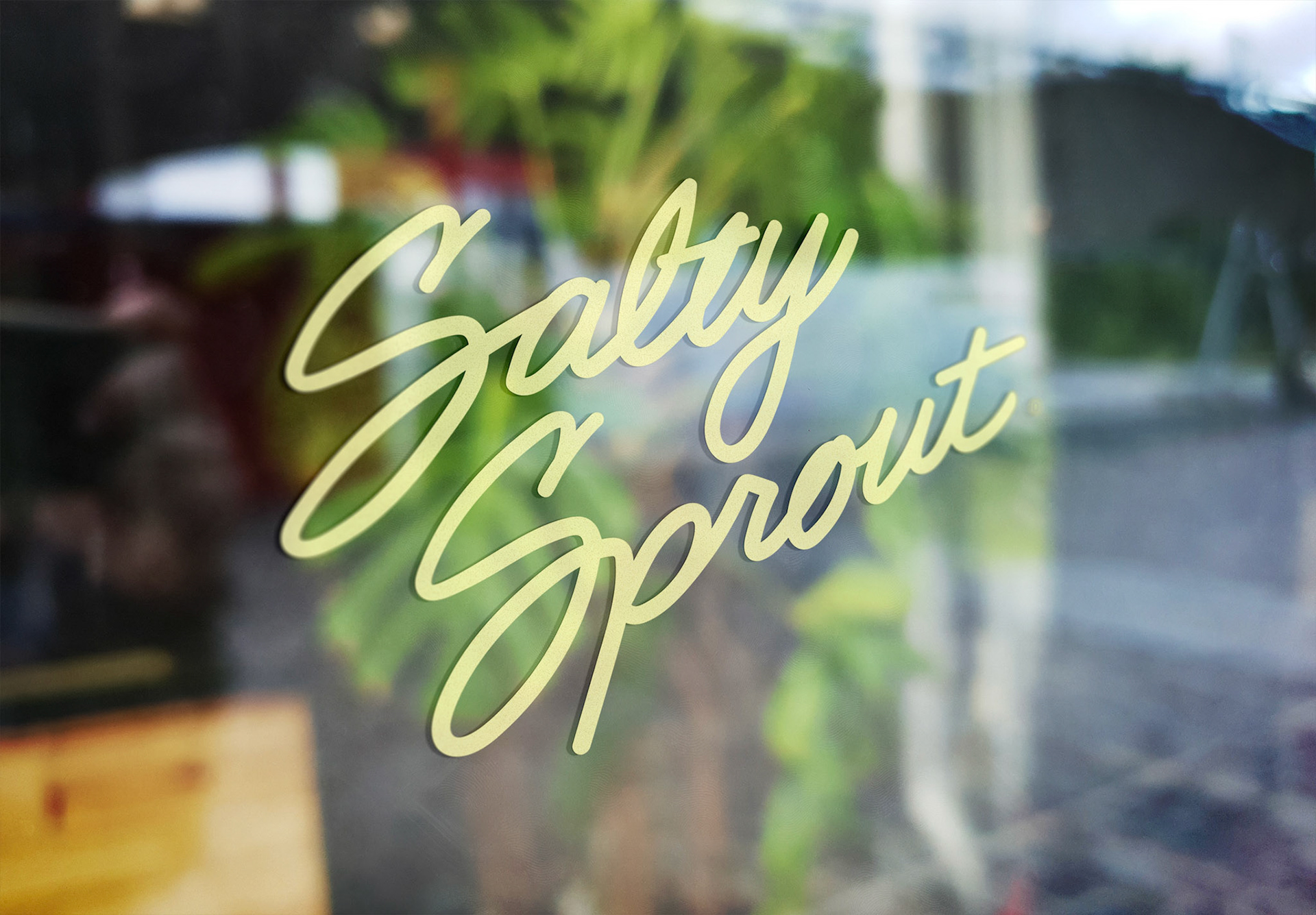 Vinyl Sign