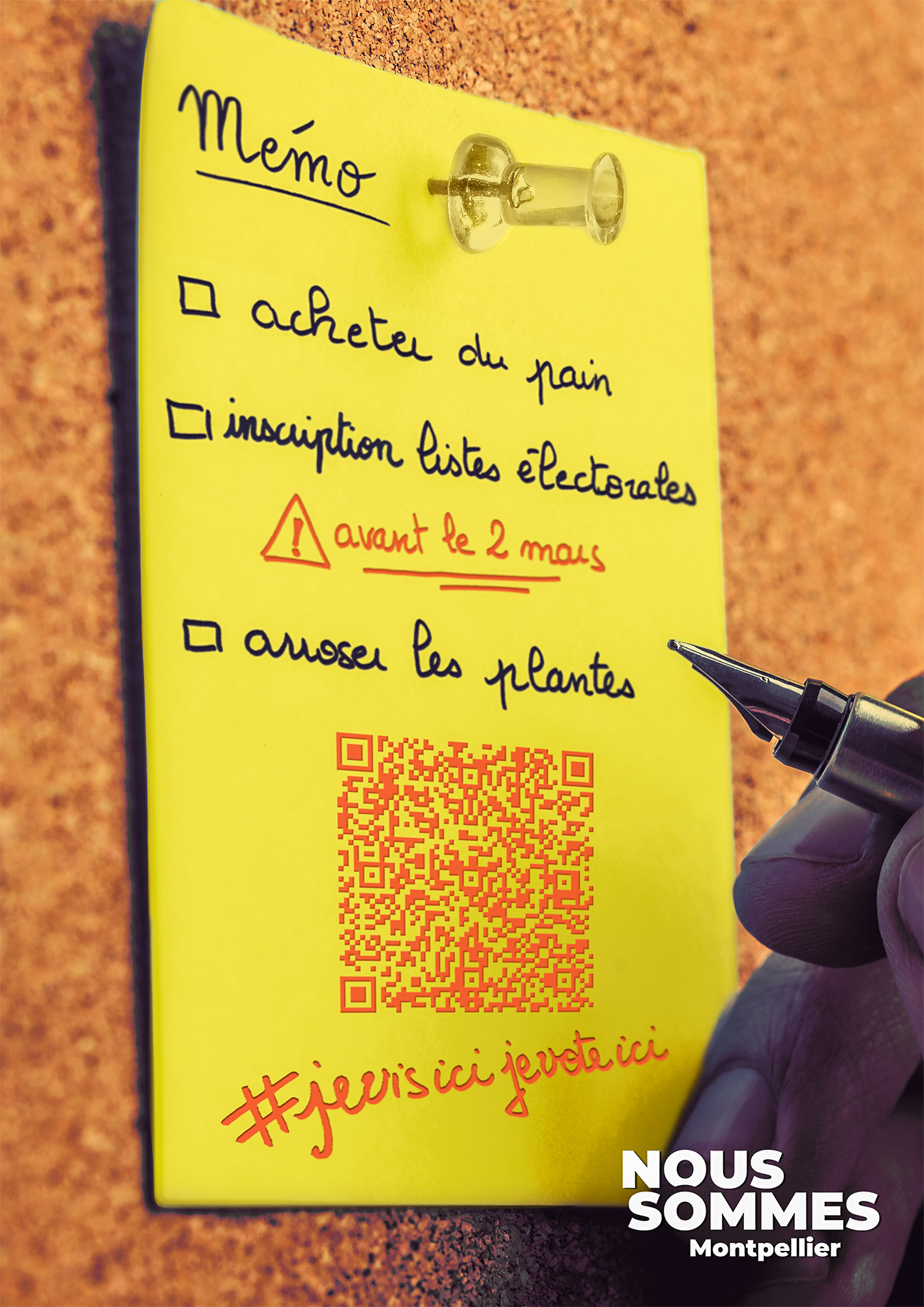Inscription au listes électorales