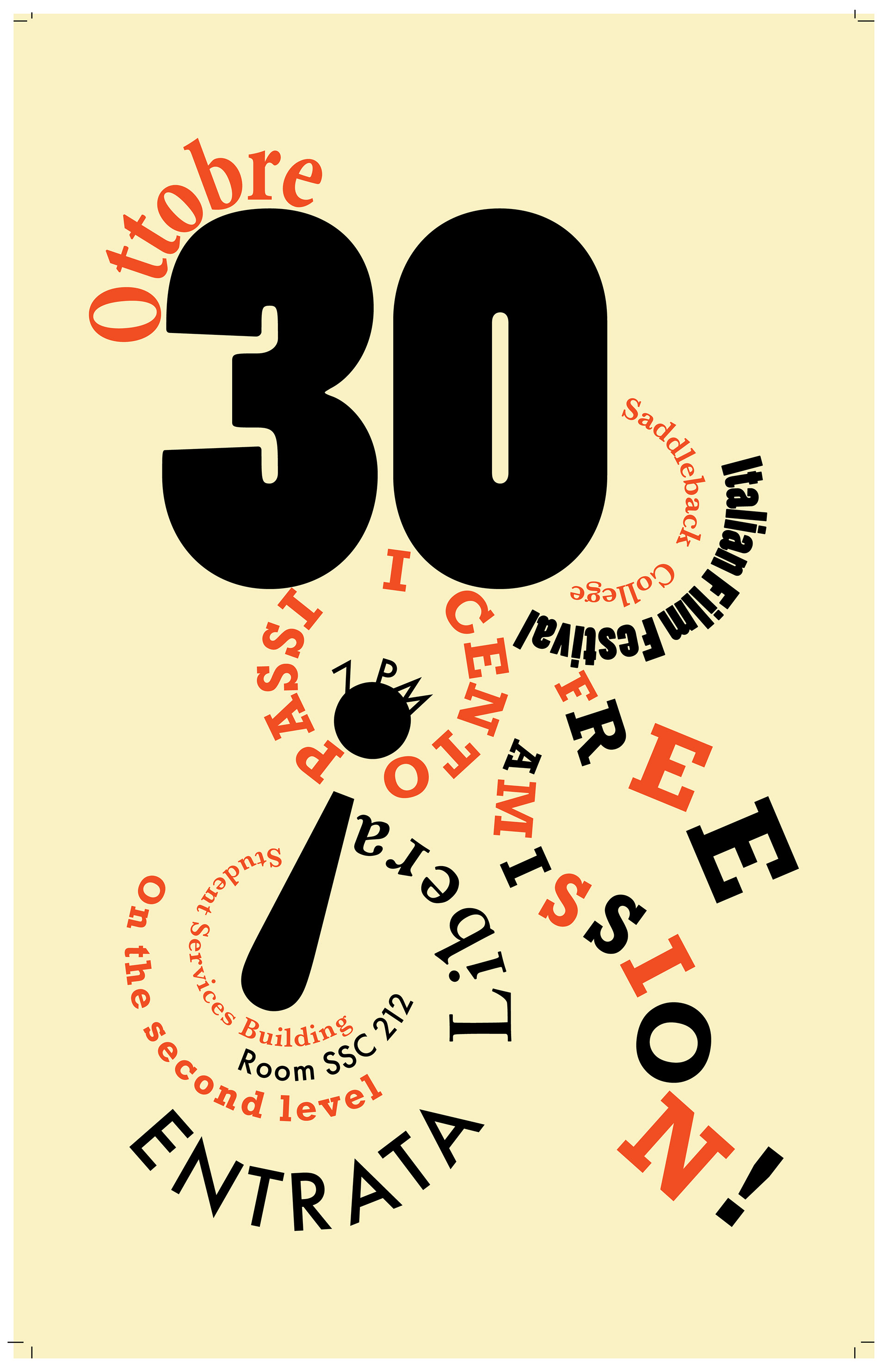 Typographic Poster