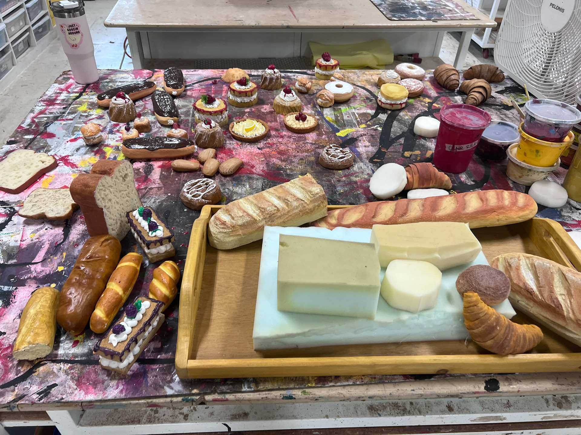 Pastries | Fabricated Wooden Tray Myself